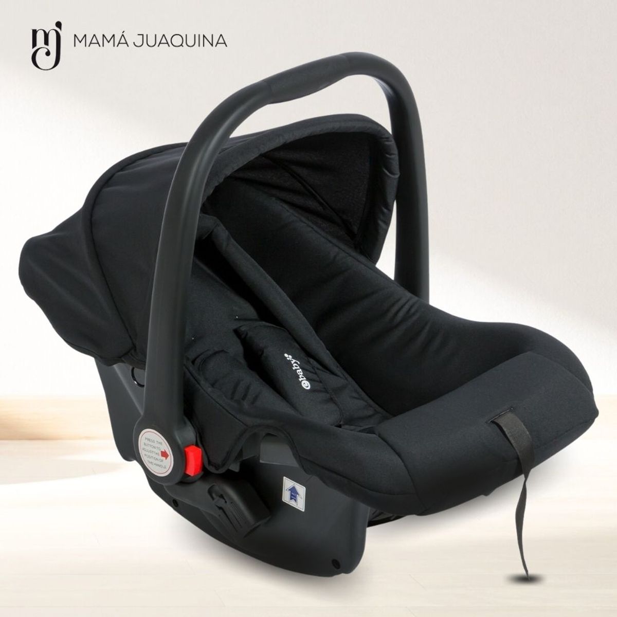 EBABY - Coche Maleta Travel System «BRUNEI» Porta bebé Black