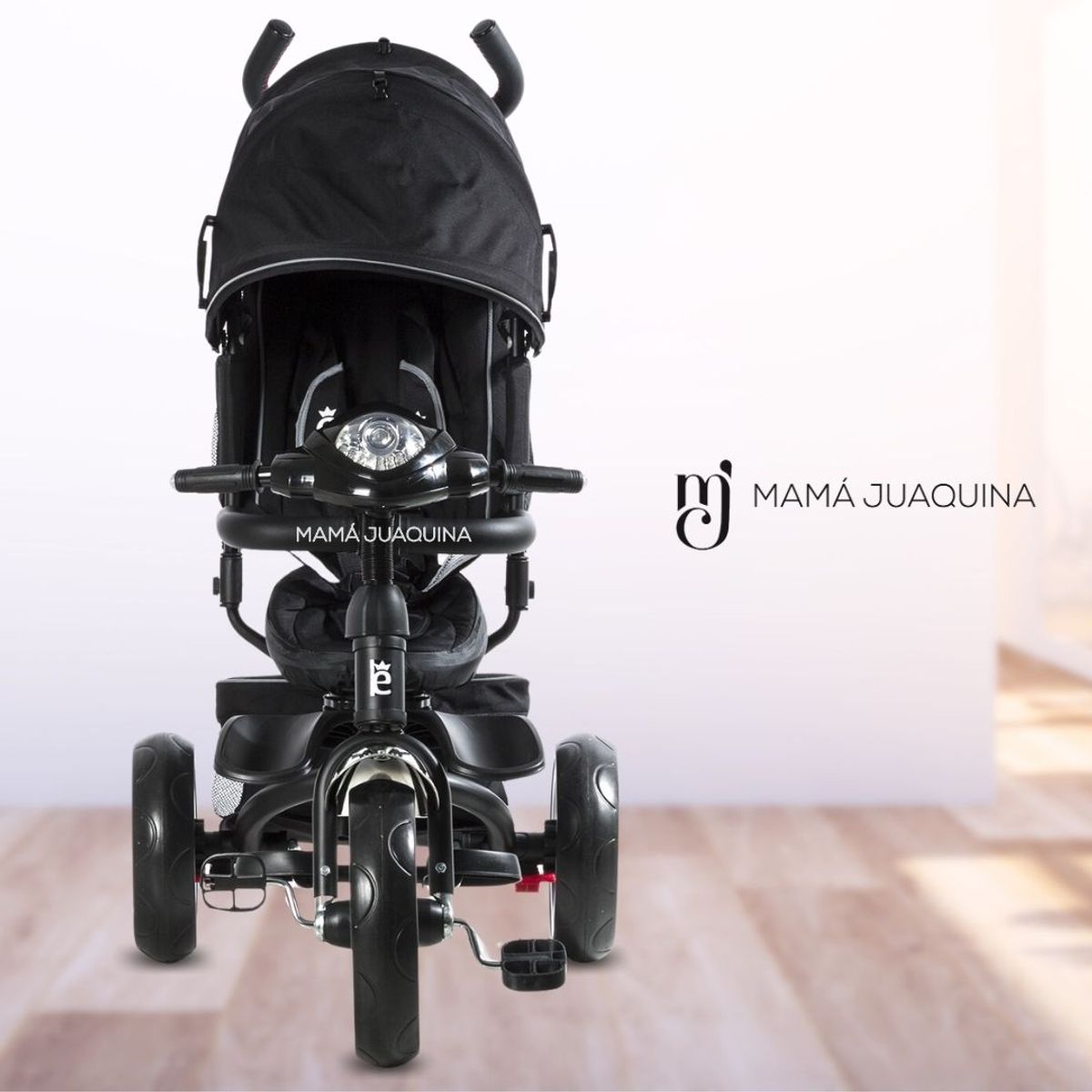 EVEZO - Triciclo Giratorio «LAHORE» Edición Limitada Black