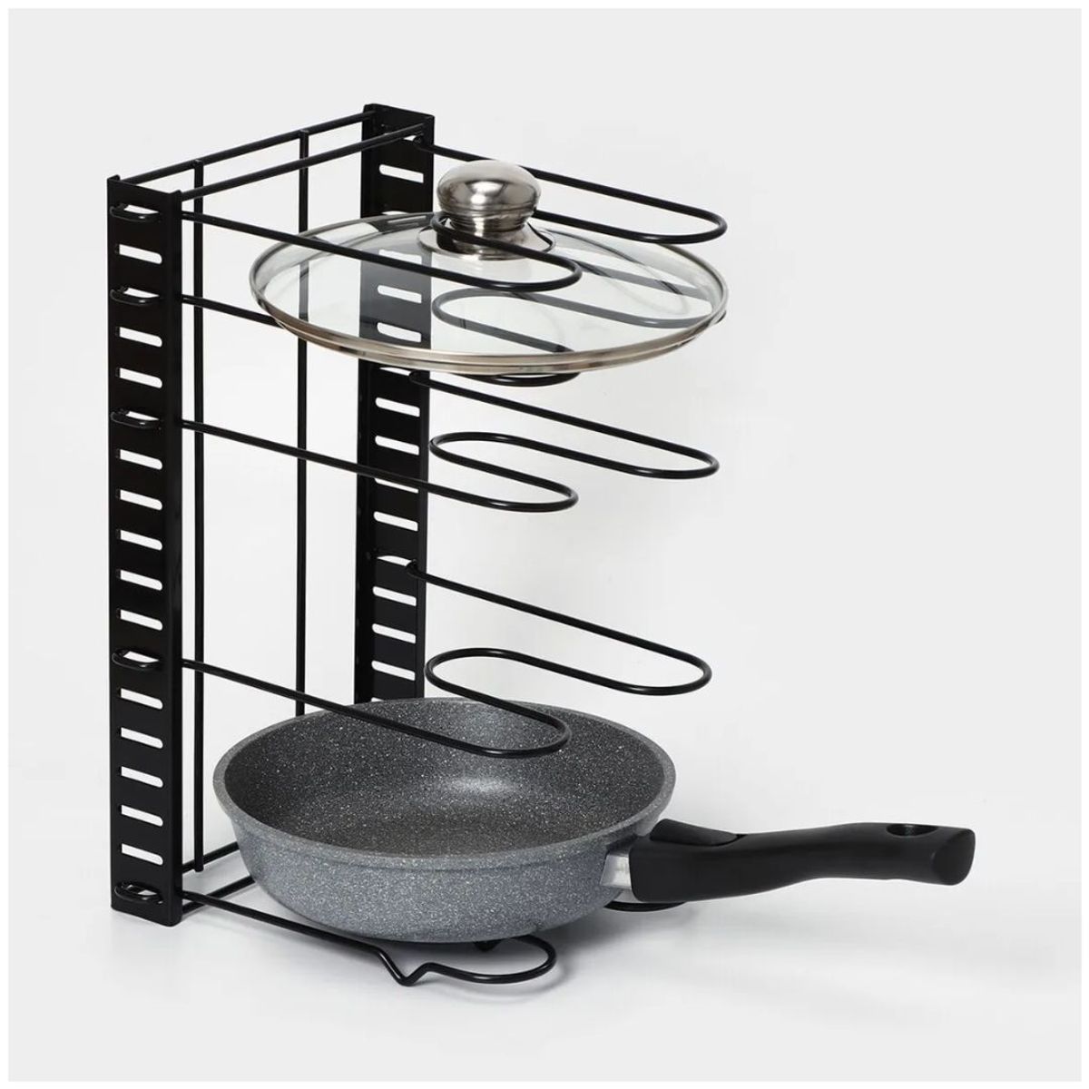 INSPIRA MARKET - Organizador soporte de sartenes y ollas de cocina