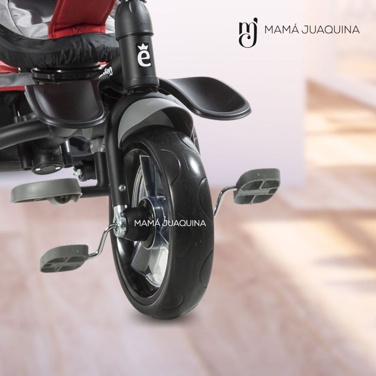 EVEZO - Triciclo Giratorio «LAHORE» Edición Limitada Red