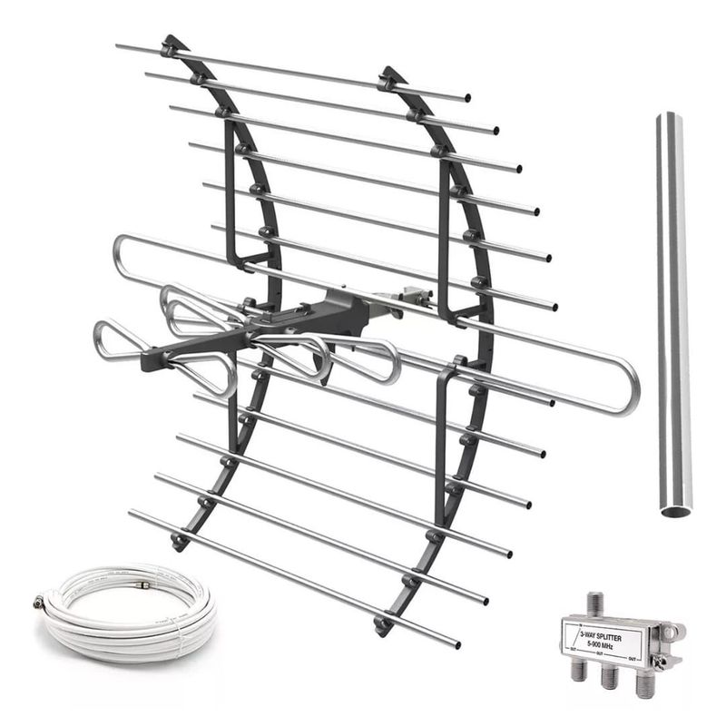 GENERICO - ANTENA EXTERIOR DIGITAL TV TDT FULL HD
