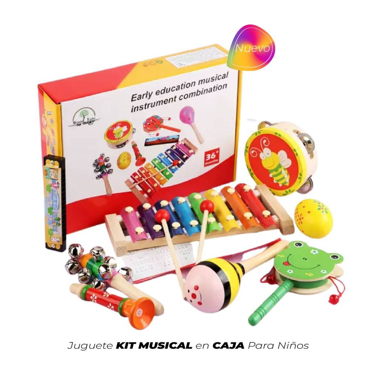 GENERICO - Set De Instrumentos Musicales Para Niños