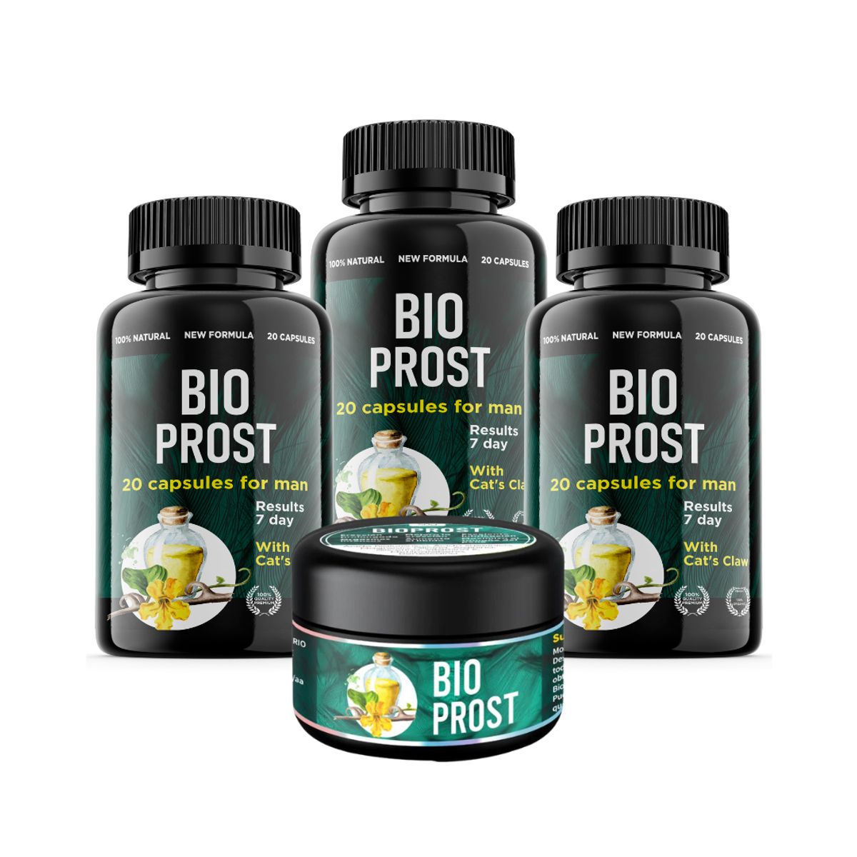 BIOPROST - Bioprost con Uña de Gato más Gel Pack