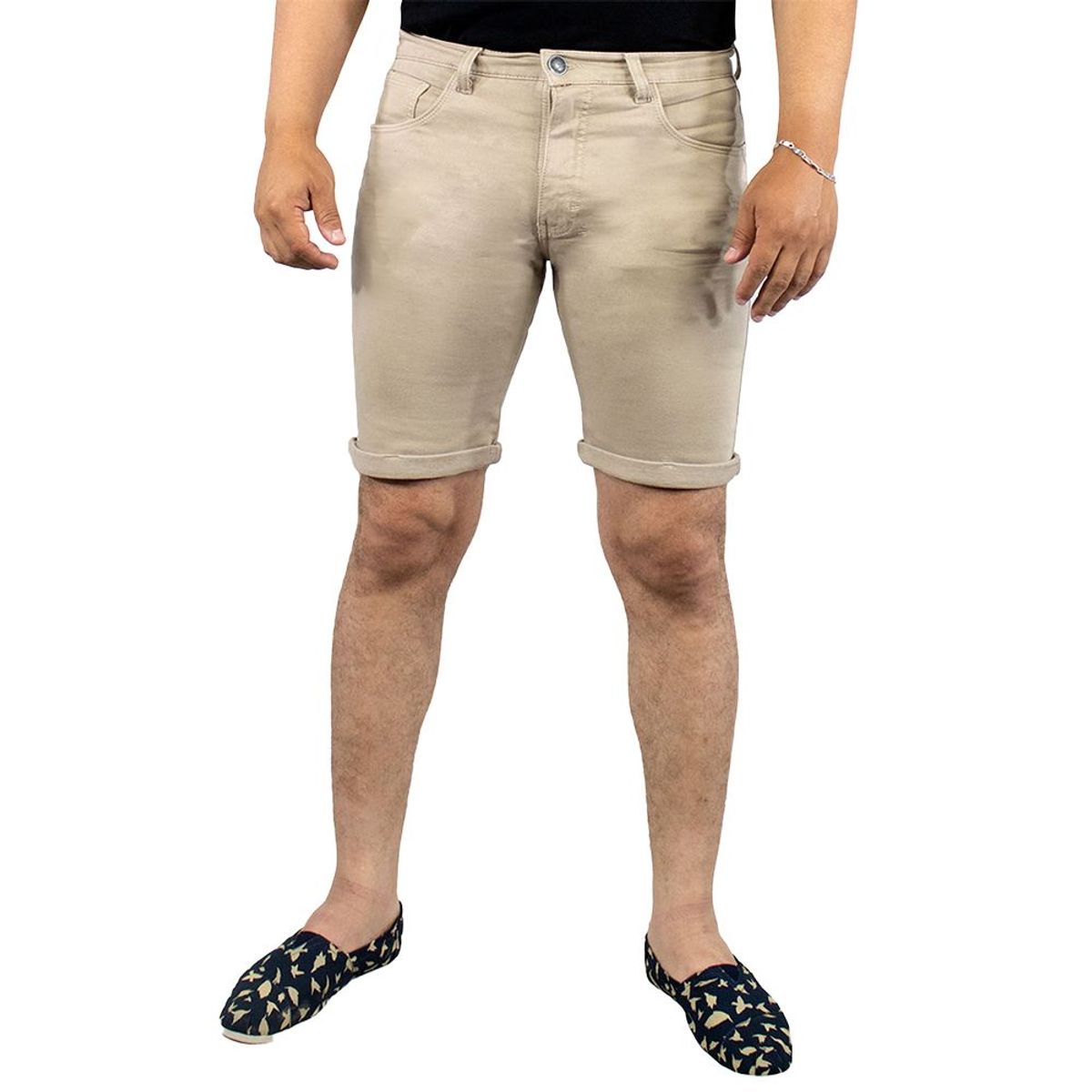 ZOHAR - BERMUDA DE HOMBRE - SAMIR SNAAX  - BEIGE