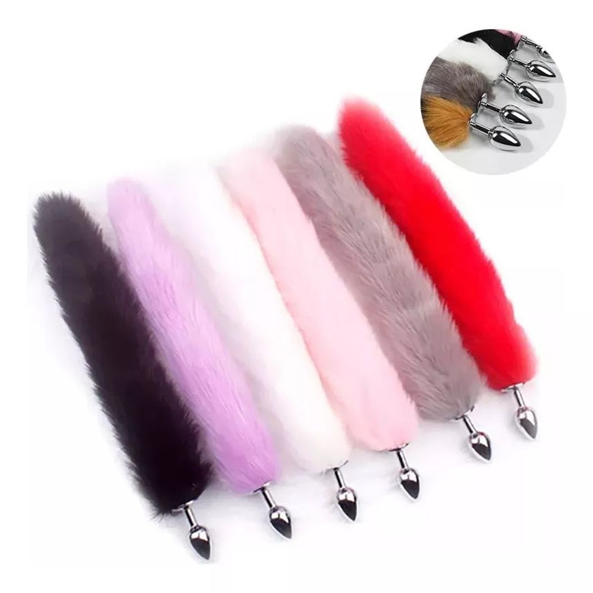 GENERICO - Plug Metal Cola De Zorro