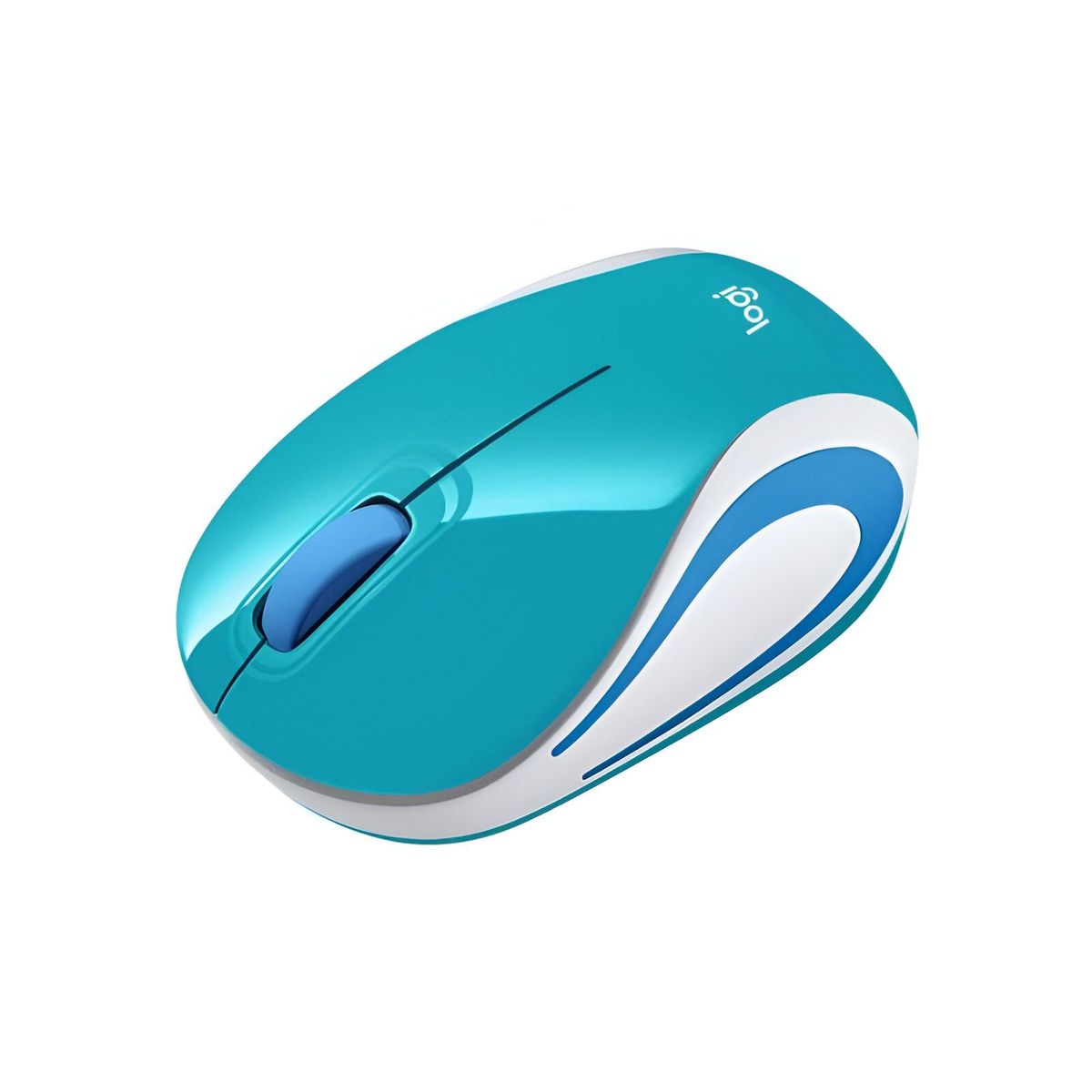 LOGITECH - MOUSE LOGITECH M187 MINI WIRELESS REFRESH TEAL