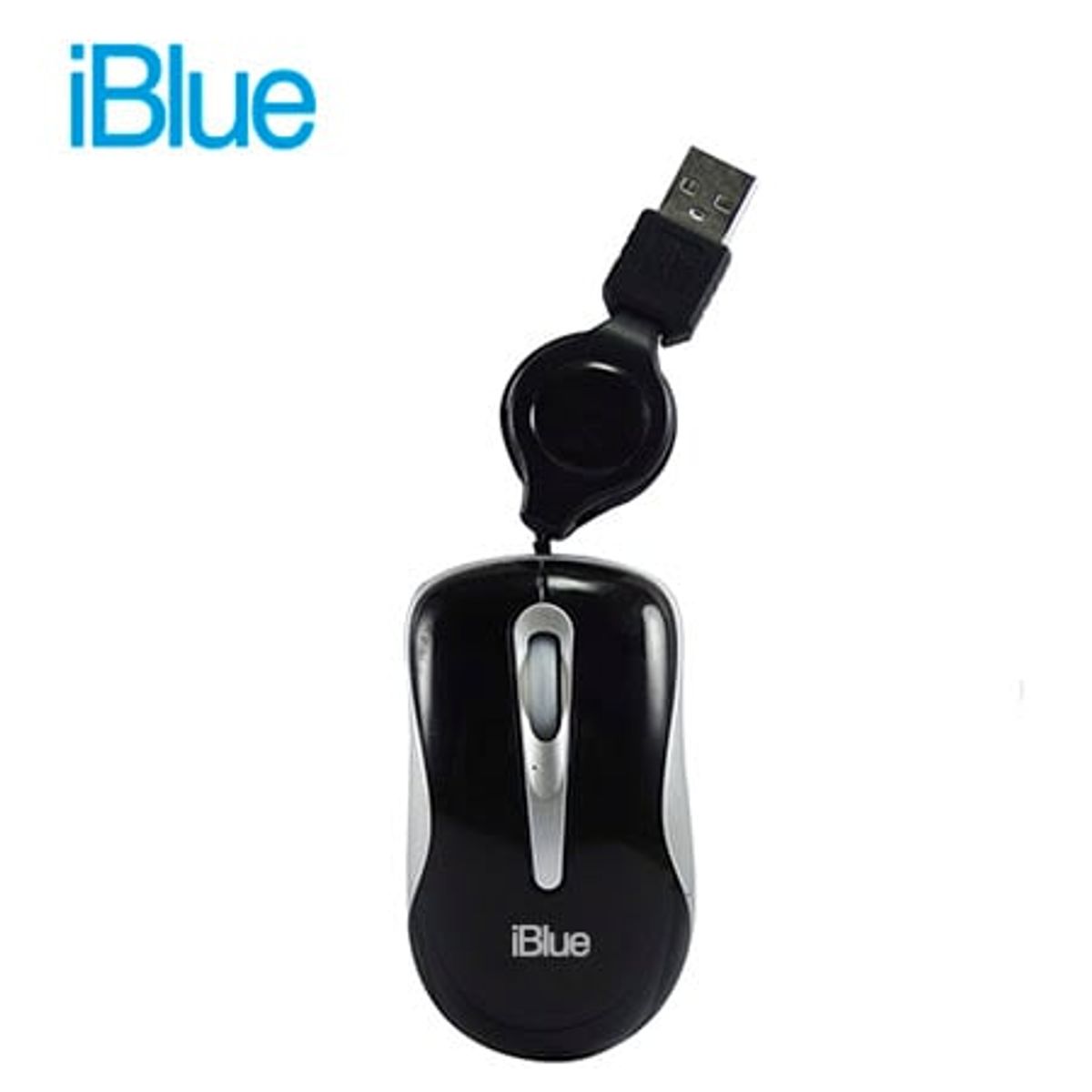 IBLUE - MOUSE IBLUE MICRO RETRACTABLE XMK-977-BK