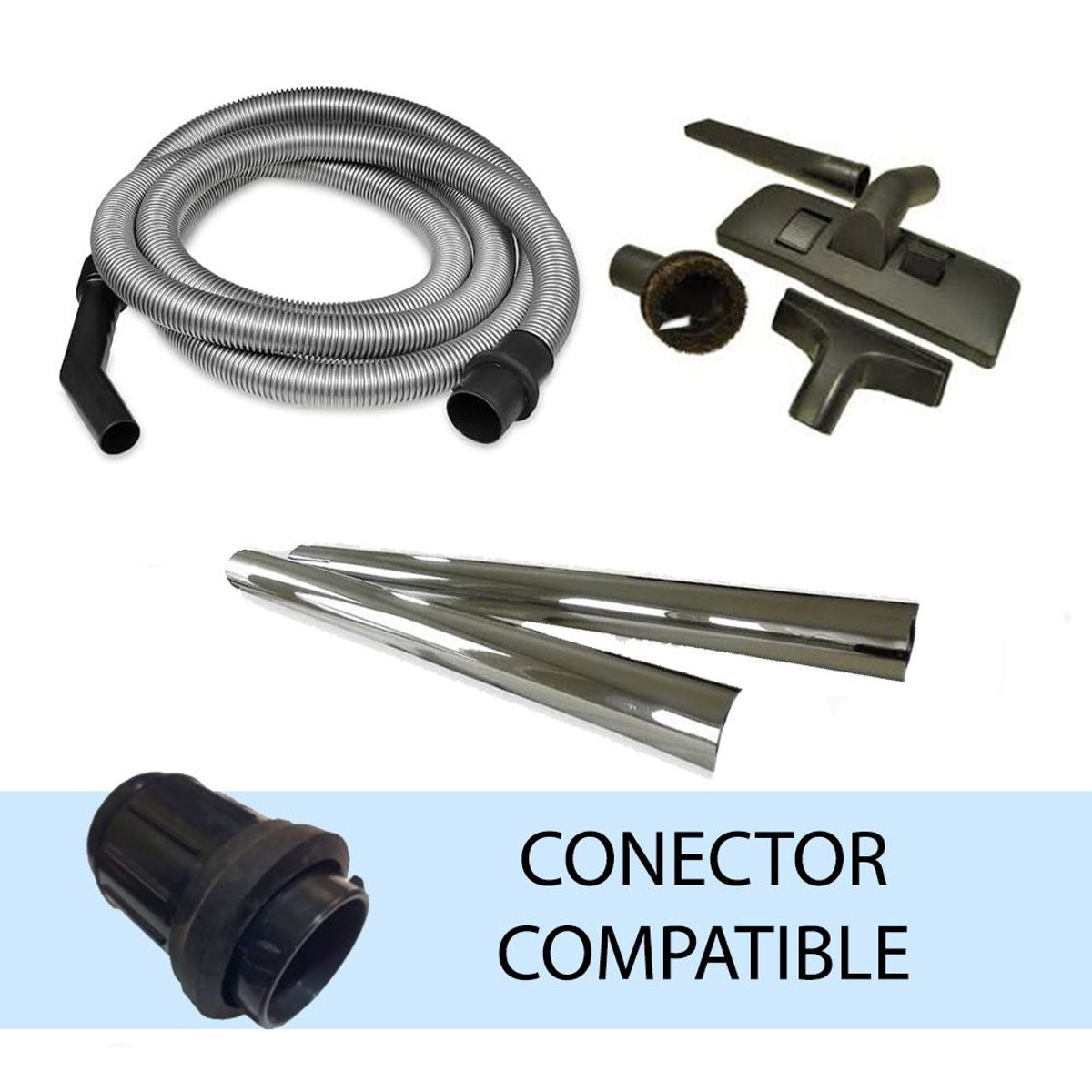 EXORIAM - KIT DE ACCESORIOS PARA ASPIRADORA