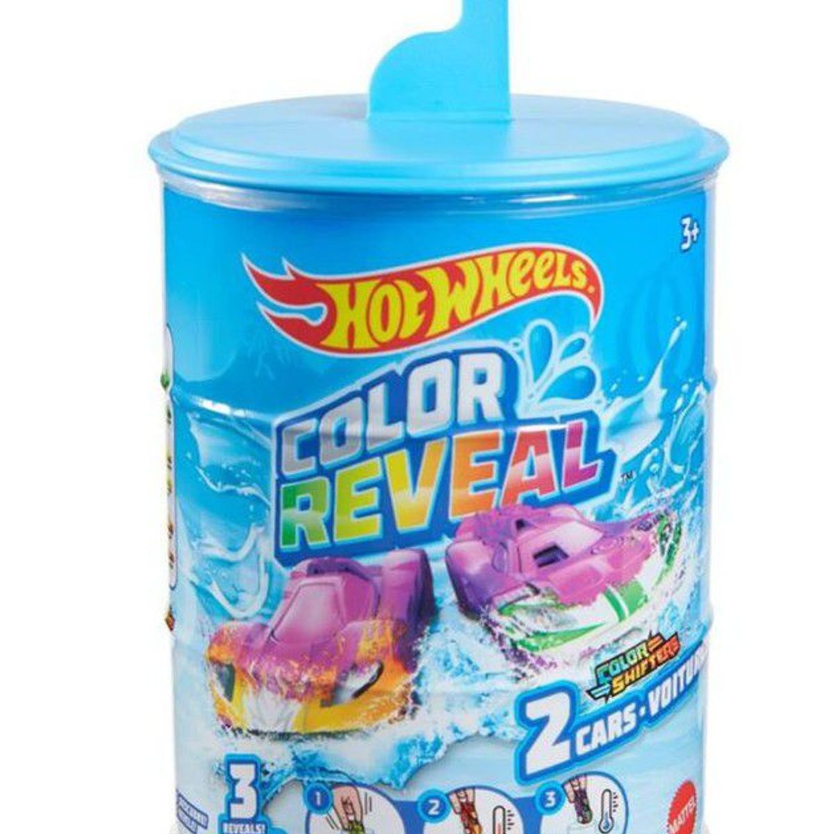 HOT WHEELS - Hot Wheels 2 Pack Color Reveal - VEHICULOS BASICOS