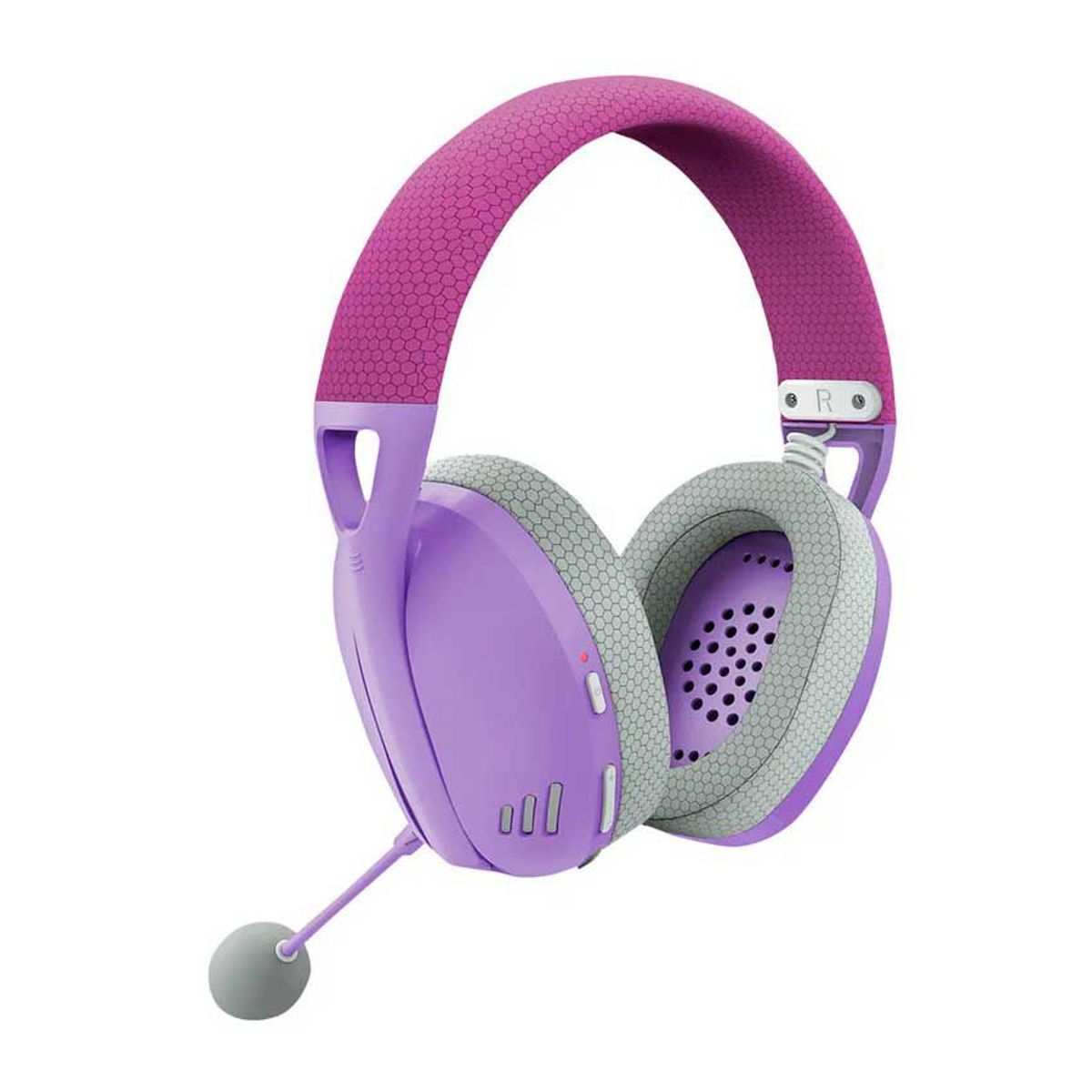 REDRAGON - Audífono REDRAGON Ire Pro H848 Bluetooth Inalámbrico USB 7.1 PURPURA