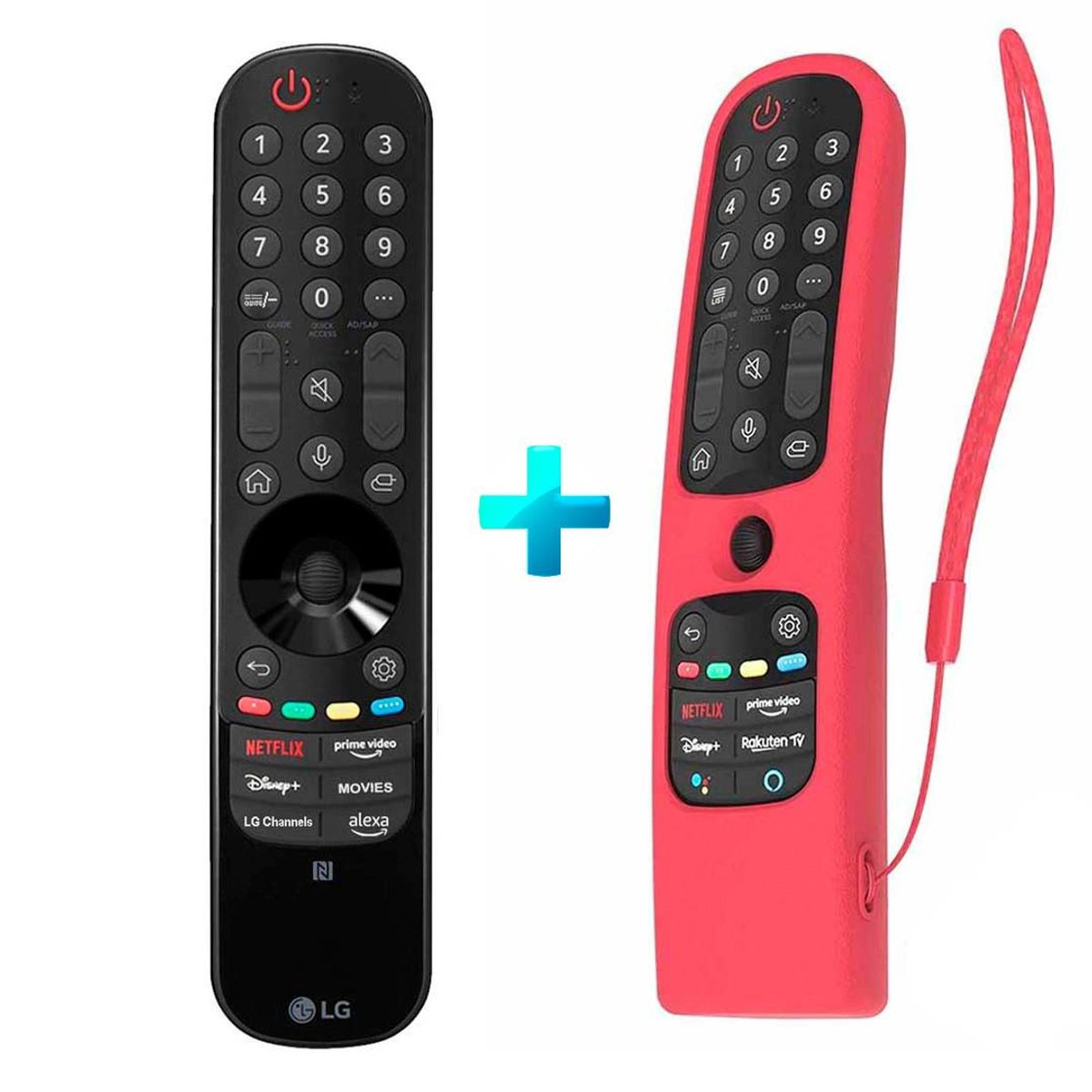 LG - Control Remoto LG Magic MR23GN Modelo 2023 + Funda Roja