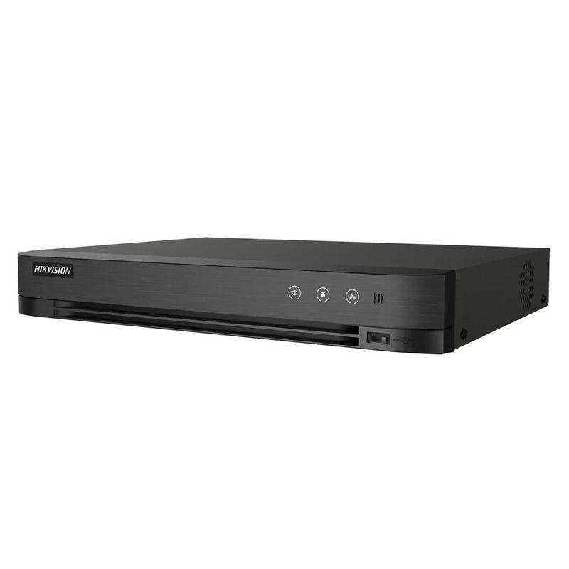 HIKVISION - GRABADOR VIDEO ACUSENSE HIKVISION DVR 4CH 5MP iDS-7204HUHI 1HDD AUDIO