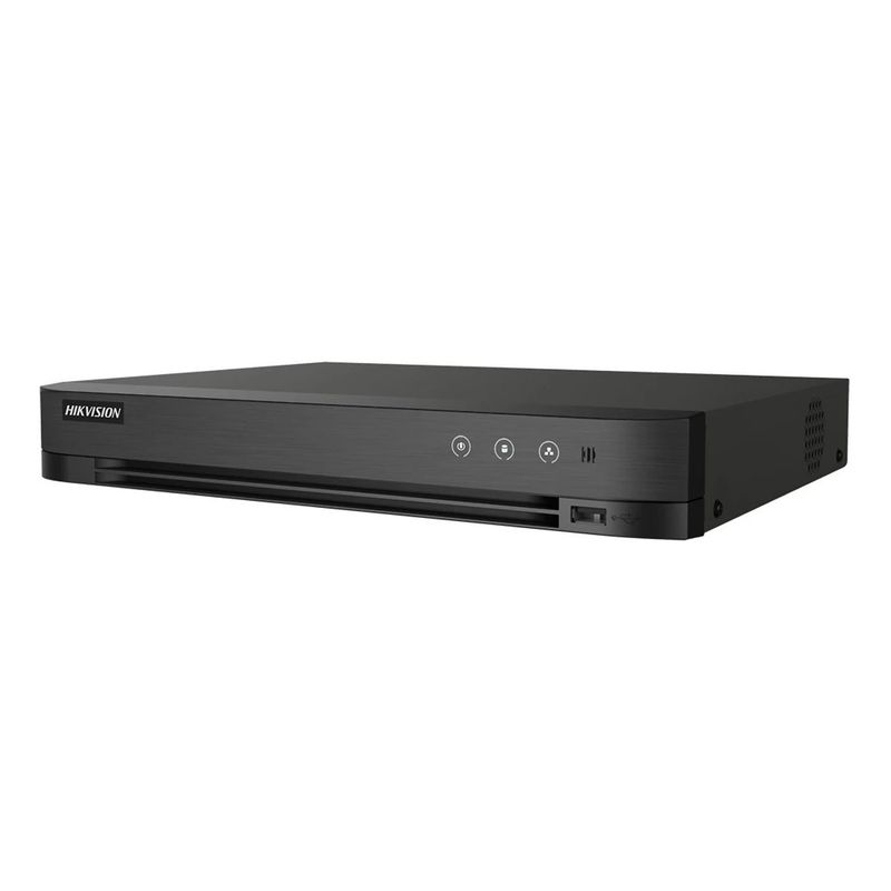 HIKVISION - GRABADOR VIDEO ACUSENSE HIKVISION DVR 8CH 5MP iDS-7208HUHI 1HDD AUDIO