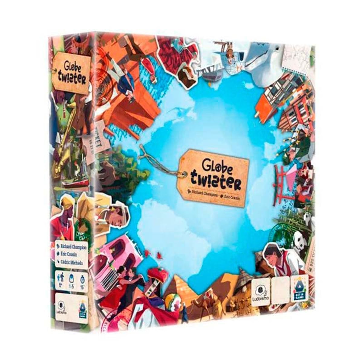 GENERICO - JUEGO DE MESA GLOBE TWISTER LUDOISMO