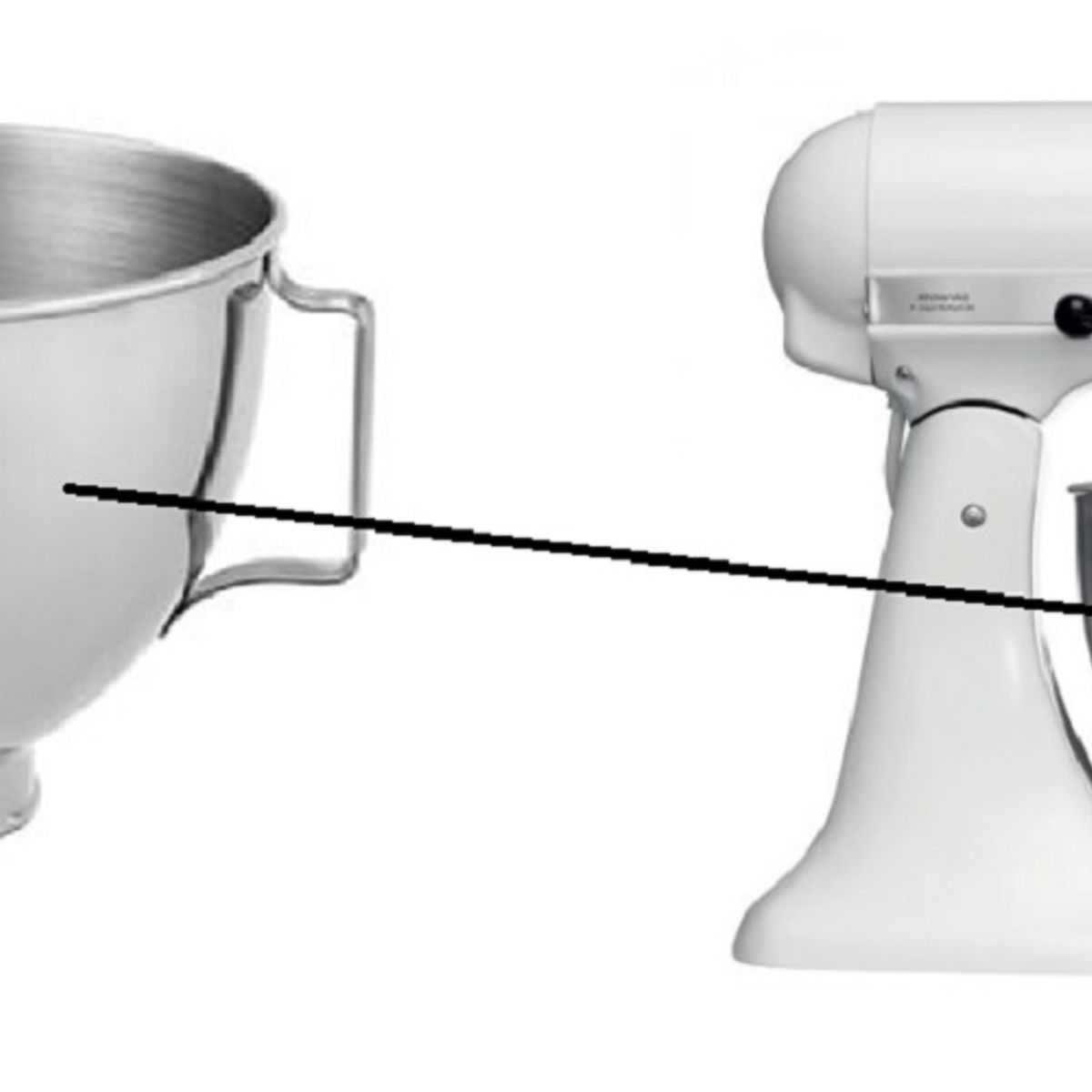 KITCHENAID - Tazón de Acero para Batidora KitchenAid W10802058