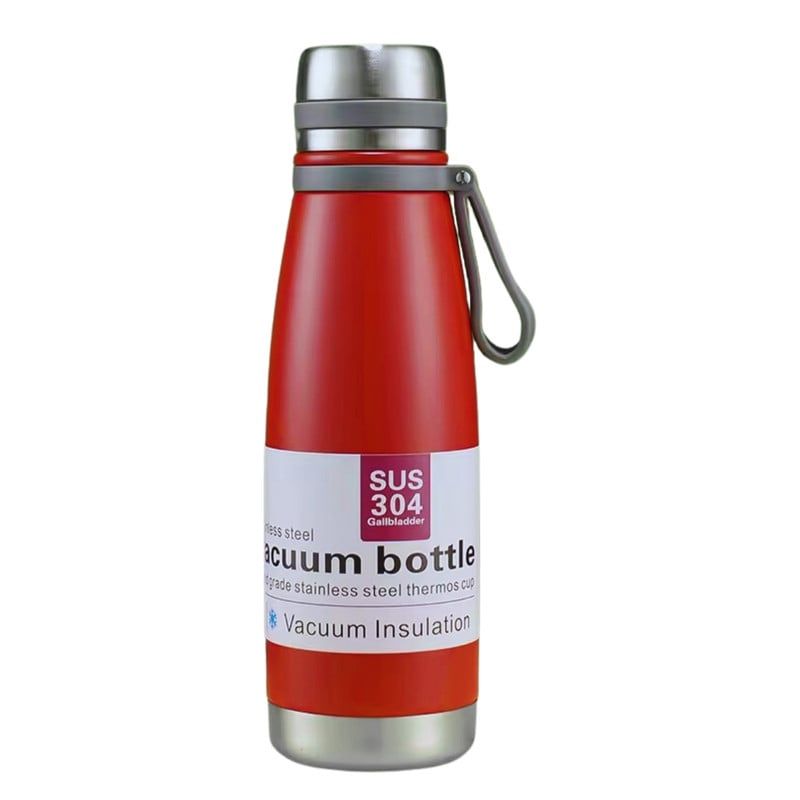OEM - Termo Tomatodo De 800 ML Acero Inoxidable Color Rojo