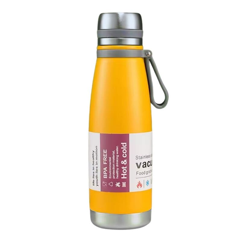 PENTHA - Termo Tomatodo De 800 ML Acero Inoxidable Color Amarillo