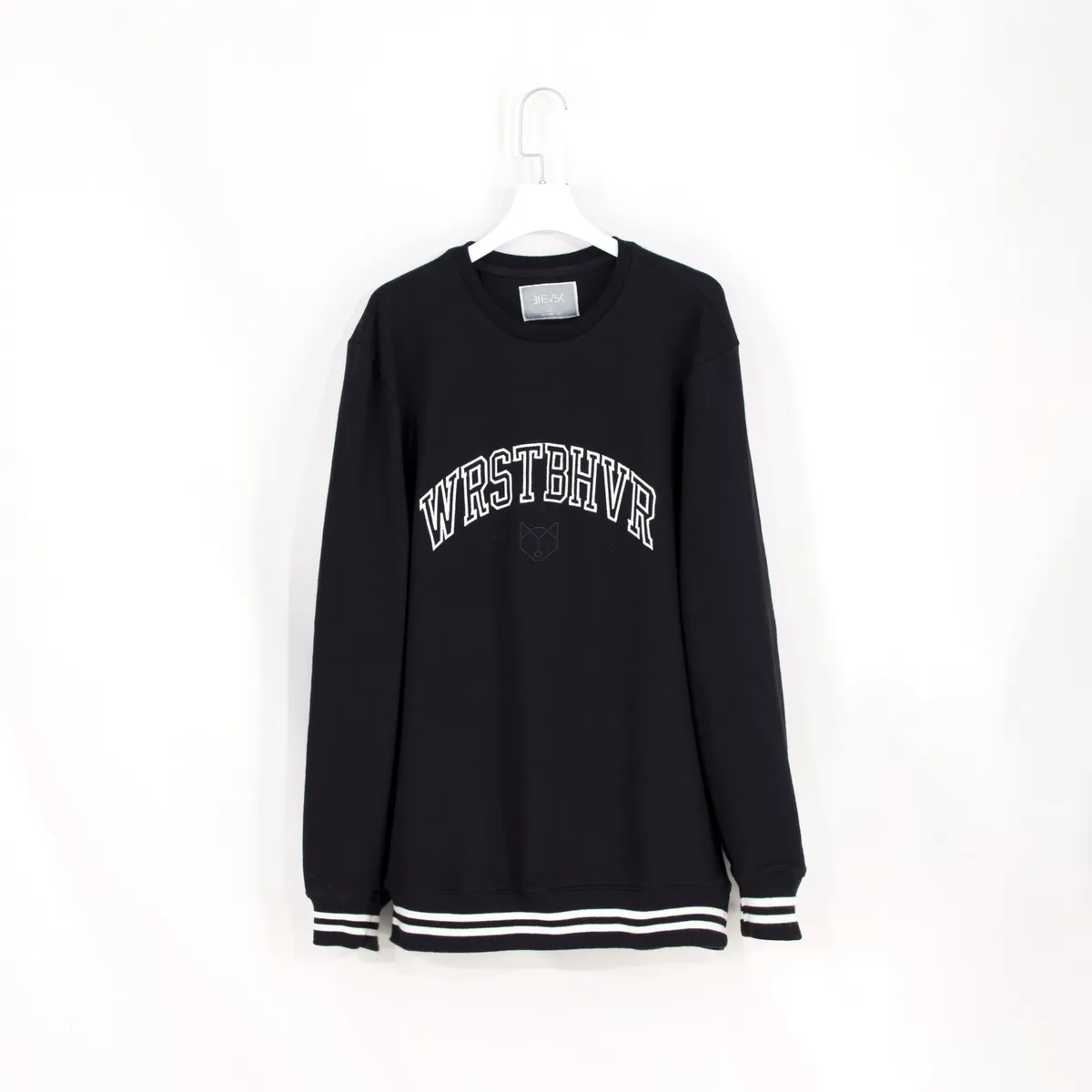 BHEVSK - Polera hombre negro wrstbhvr