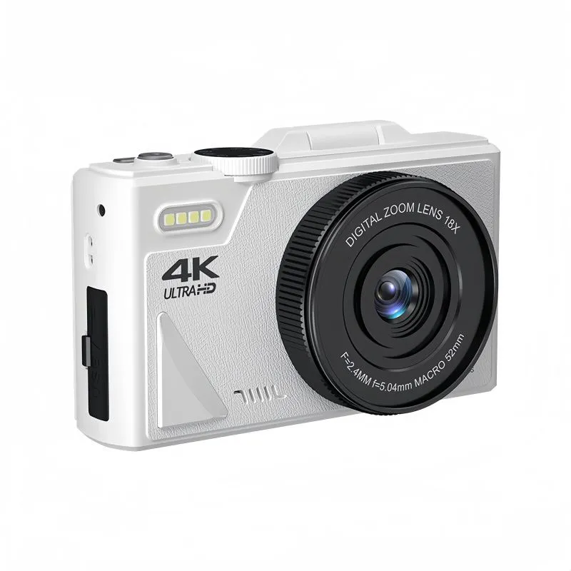 RENVMEXY - WIFI Cámaras digitales 6400W RENVMEXY W1 Blanco 64GB