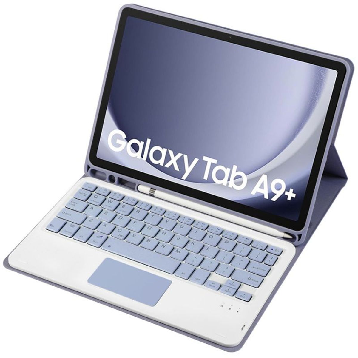 RENVMEXY - Touch Bluetooth Teclado A09B-A PúRpura Para Samsung Tab A9 Plus