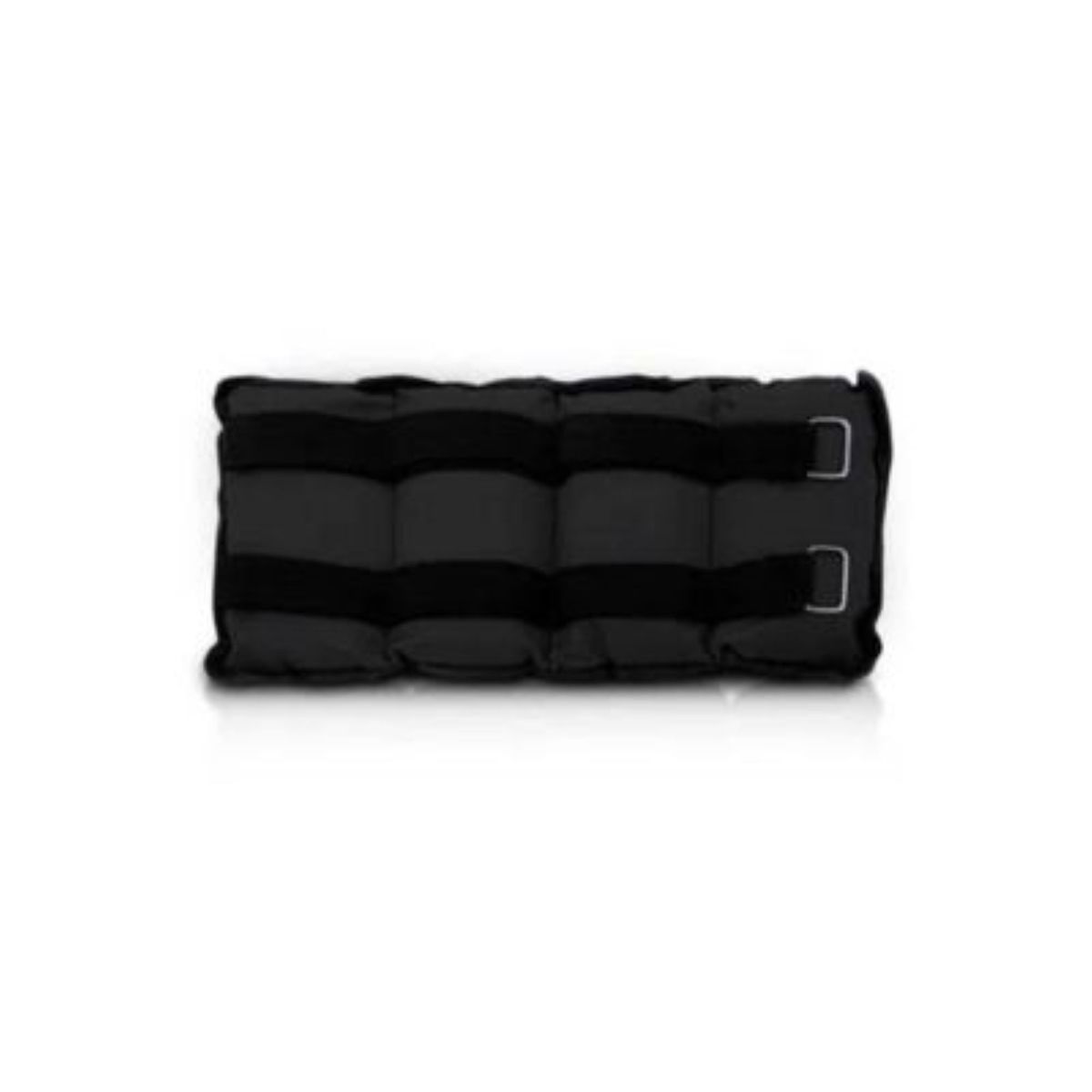 GENERICO - Pesas tobilleras peso de 2 kg pack 2 unidades Negro