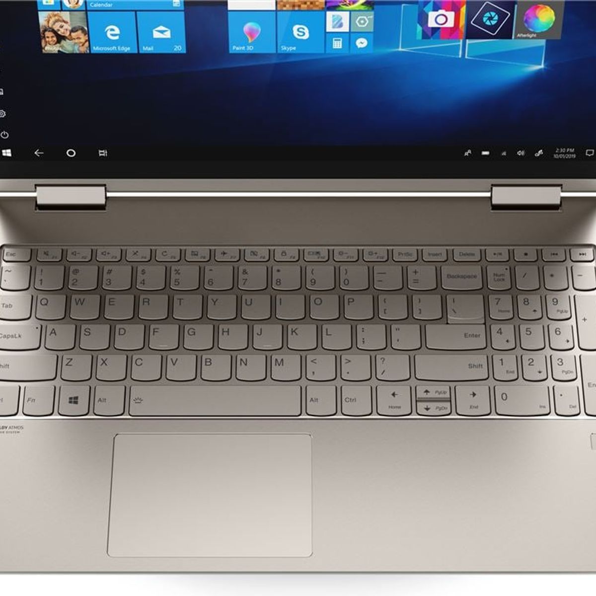 LENOVO - Lenovo Yoga 15 81TD Bronce,  2019 ,256GB SSD 16GB RAM I7-10510U x360 Touchscreen Reacondicionado