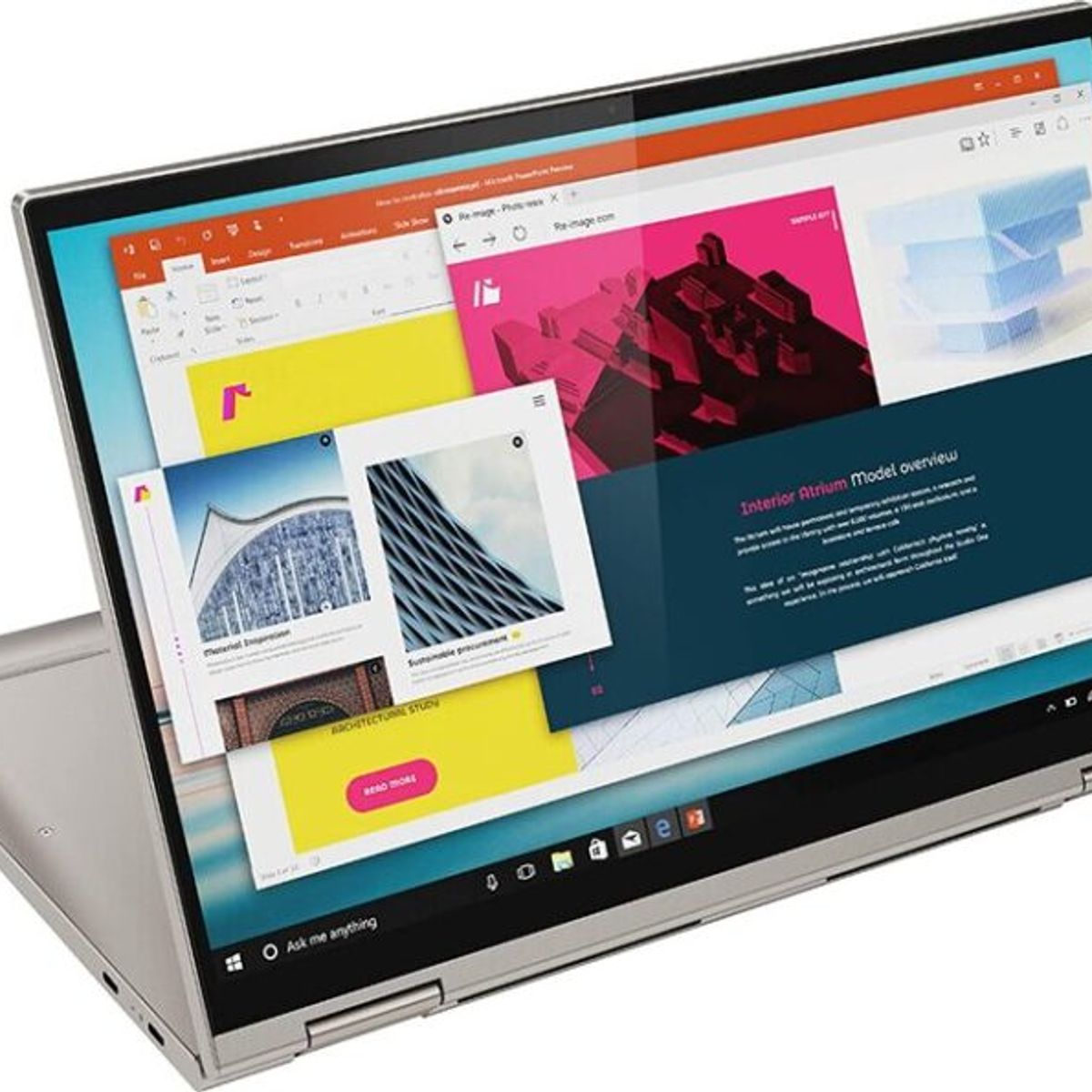 LENOVO - Lenovo Yoga 15 81TD Bronce,  2019 ,256GB SSD 16GB RAM I7-10510U x360 Touchscreen Reacondicionado