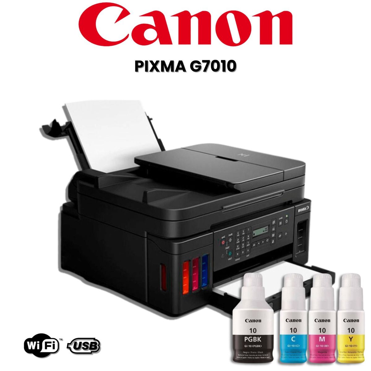 CANON - IMPRESORA MULTIFUNCIONAL CANON PIXMA G7010