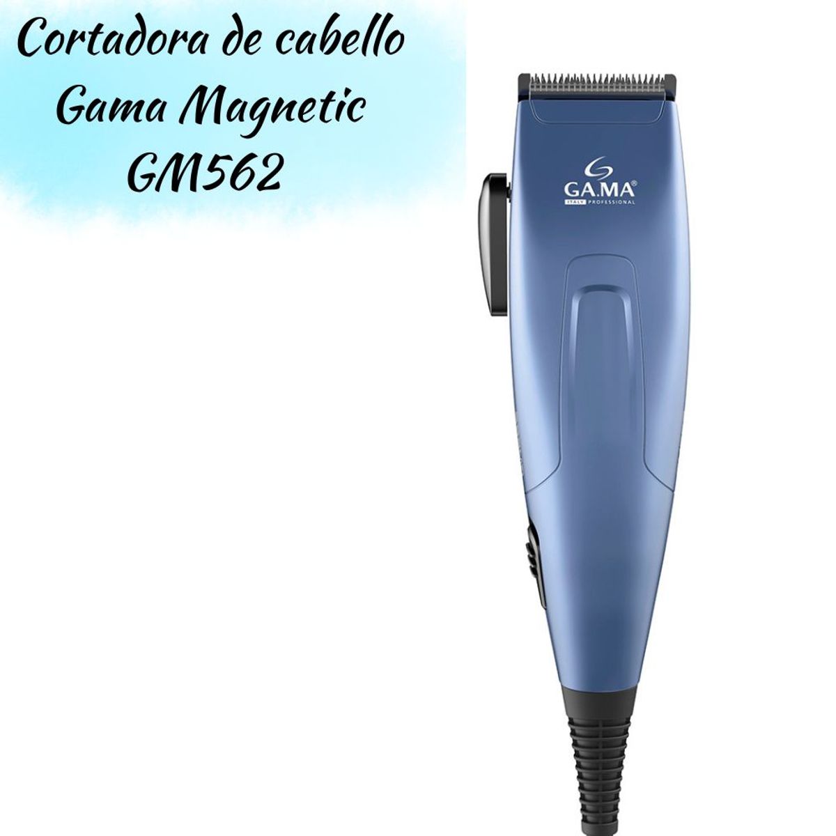 GAMA - Maquina de Cortar Cabello Gama Magnetic GM562 13 Piezas