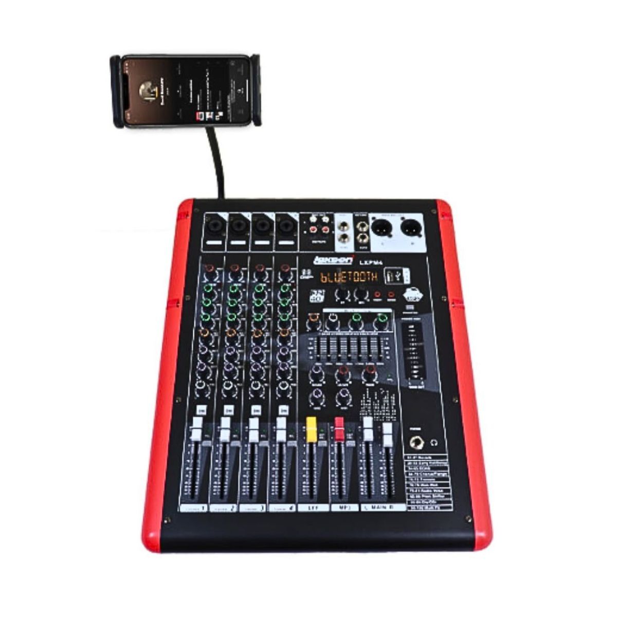 GENERICO - LEXSEN MEZCLADORA AMPLIFICADA 4 CANALES LX PM4