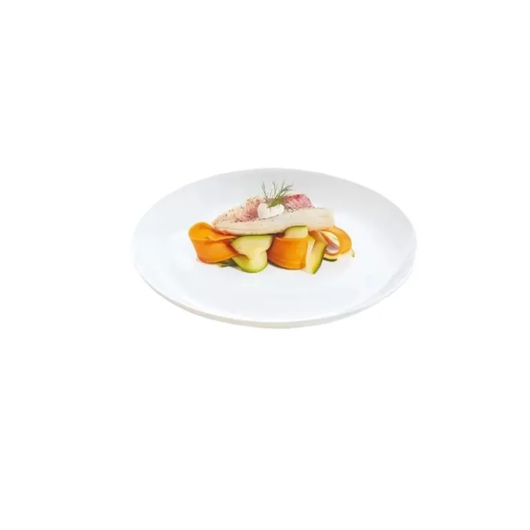 Plato set x6 Bajo 27 cm Diwali Blanco | Sodimac Perú
