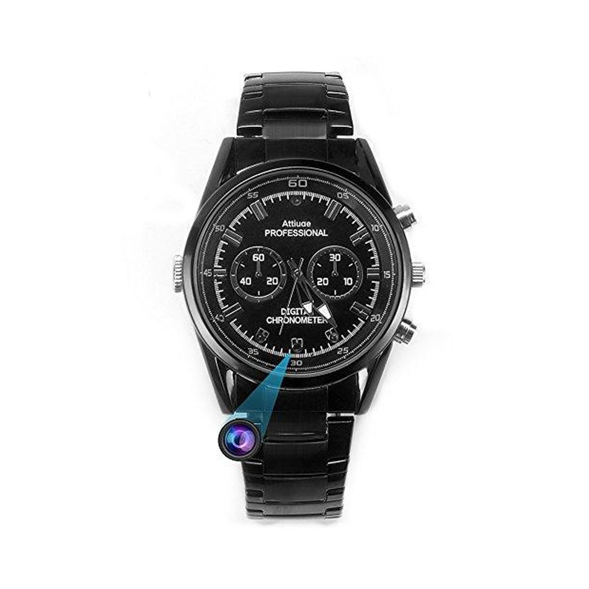 NEO DIGITAL - Cámara reloj espía 32gb pulsera FullHD T11 Video Foto Audio