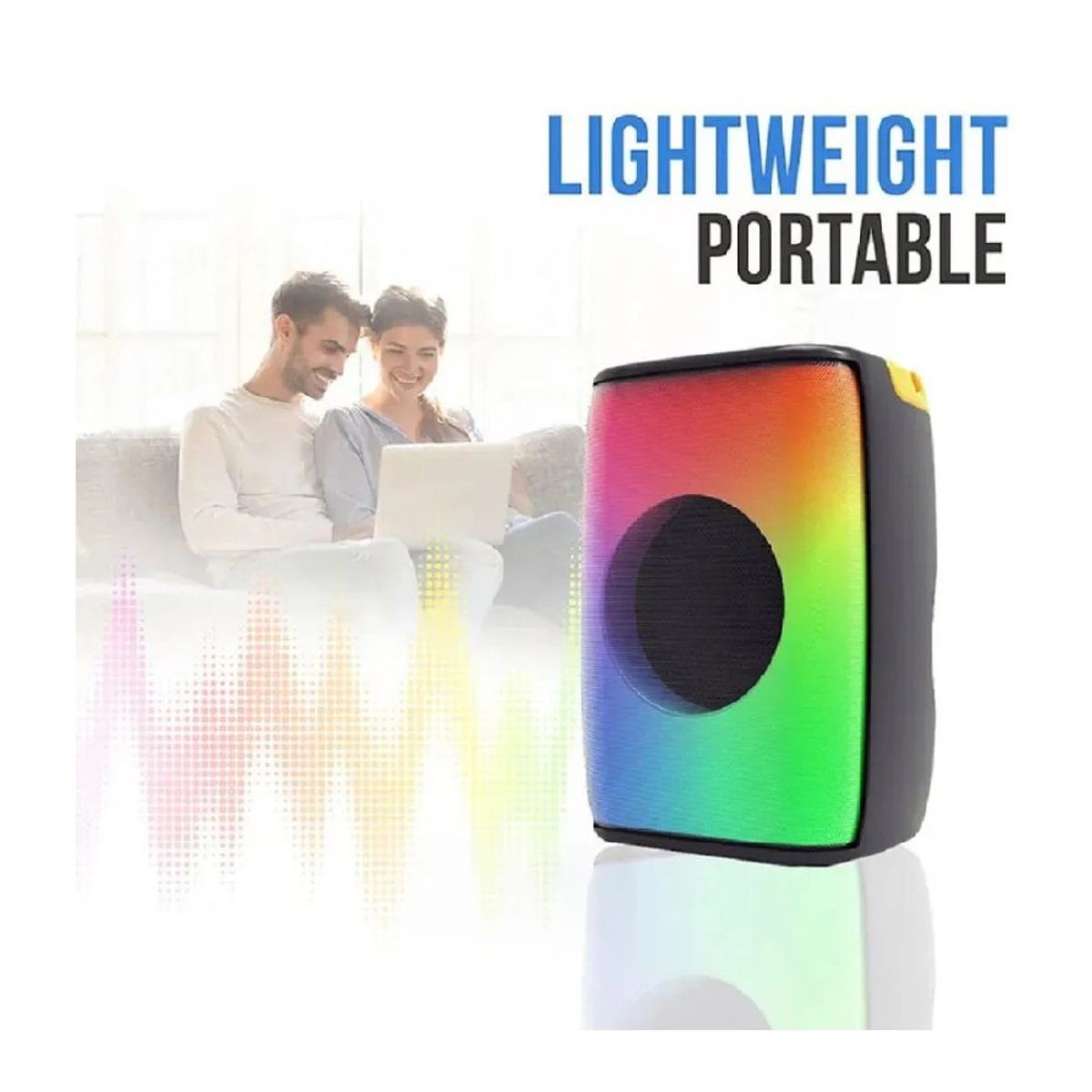 GENERICO - PARLANTE ABS 4109 CON SONIDO STEREO