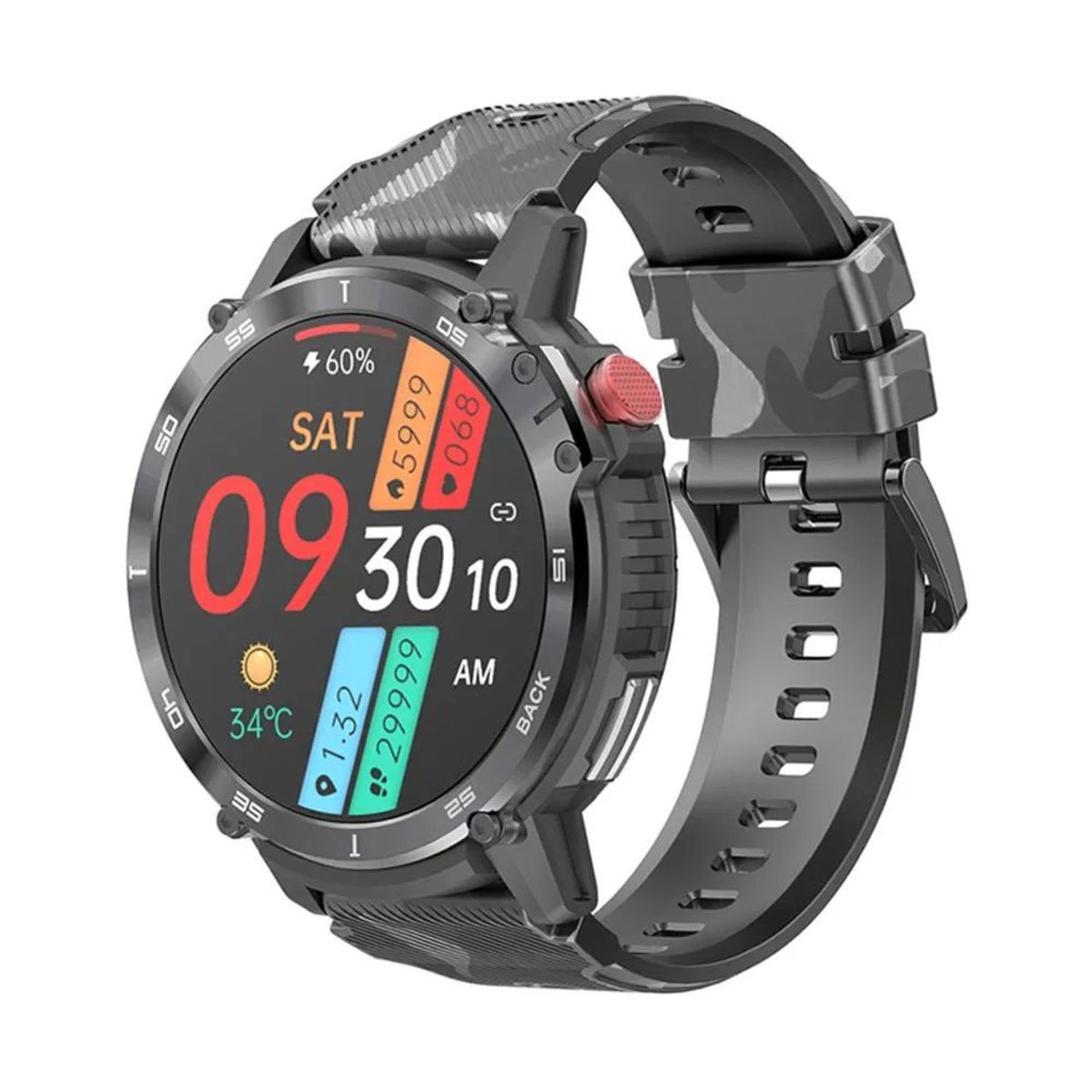 GENERICO - SmartWatch Deportivo C22 modelo 2024