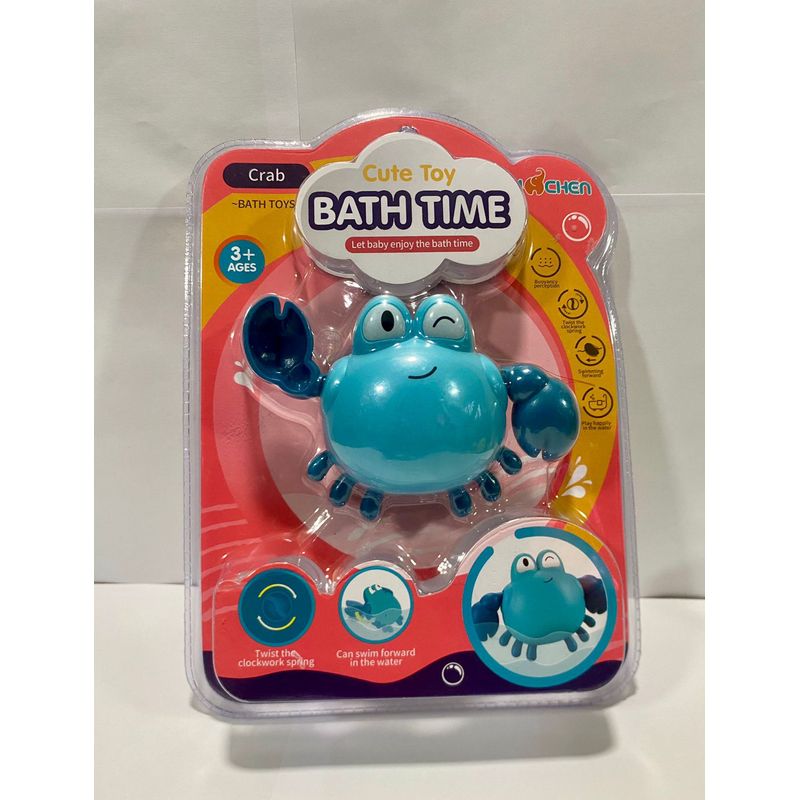 GENERICO - JUGUETE DE BAÑO CANGREJO JUGUETE PARA BAÑERA