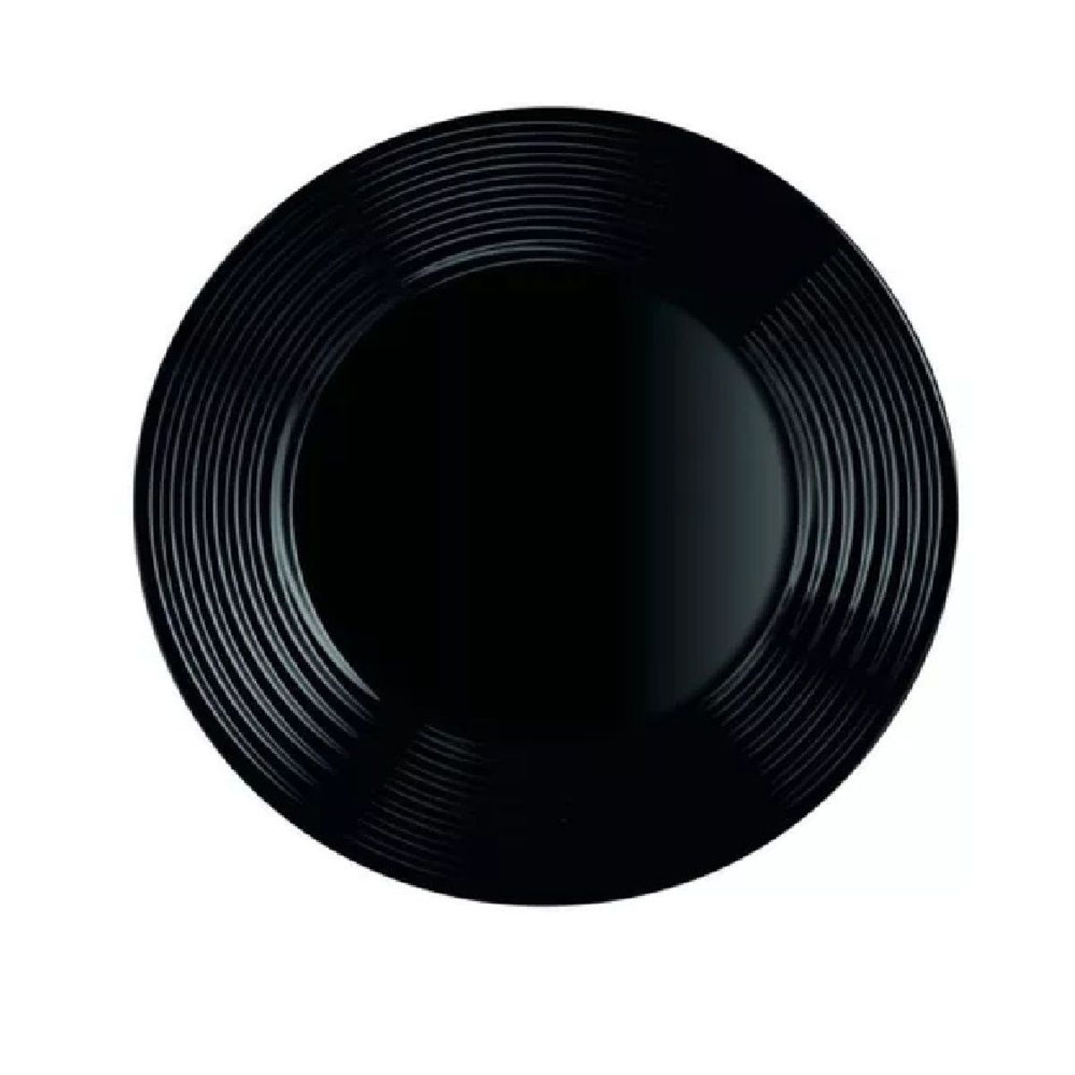 Plato set x6 Bajo 25 cm Harena Negro, marca LUMINARC - Foto Principal