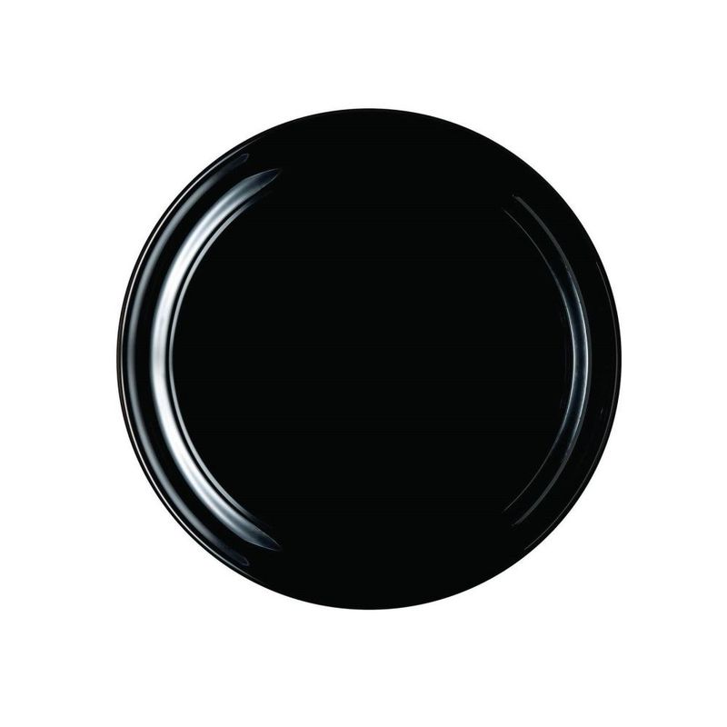 LUMINARC - Plato set x6 Bajo 25 cm Diwali Negro