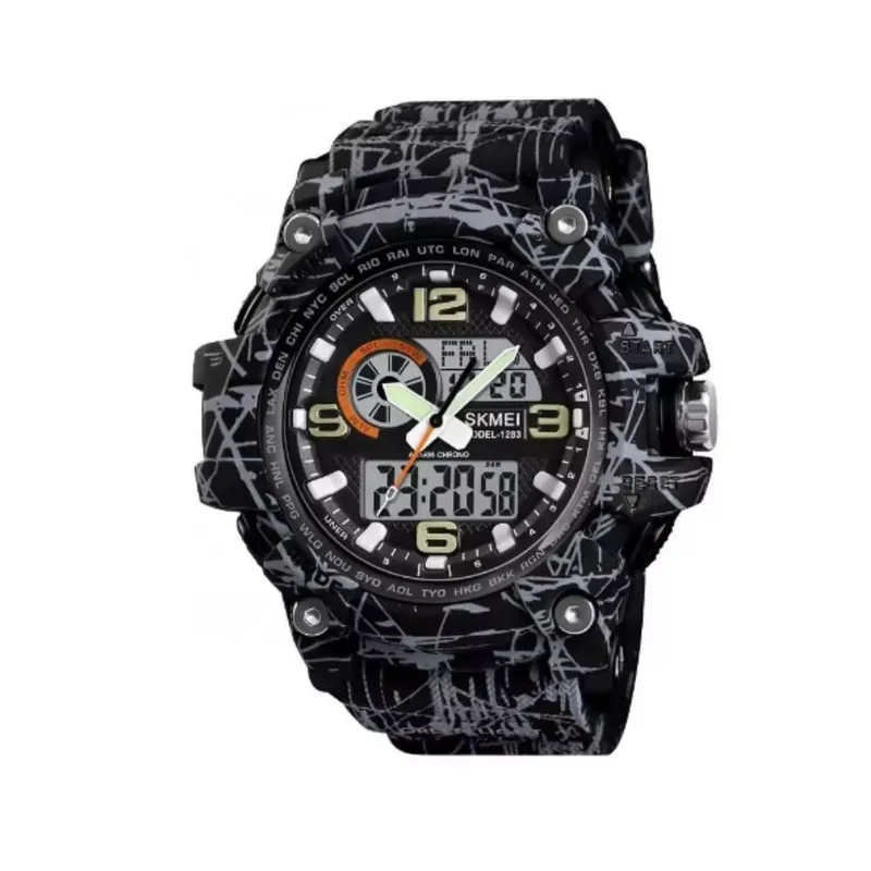 SKMEI - Reloj Skmei Dual Time 1283 Camuflado Hombre