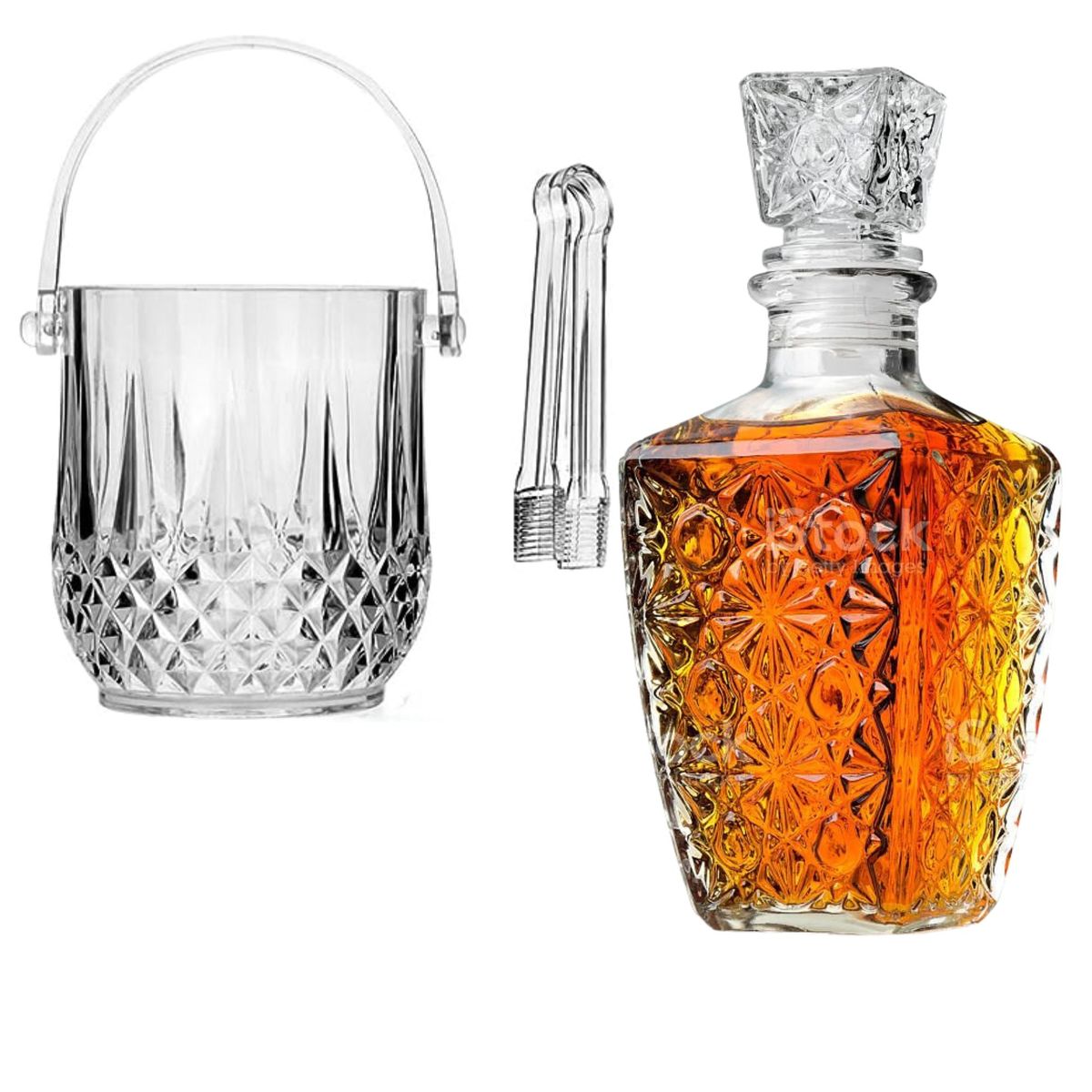 ICHIMATSU - Jgo Hielera/ Licorera Whisky, Escoces, Bourbon 1000 ml