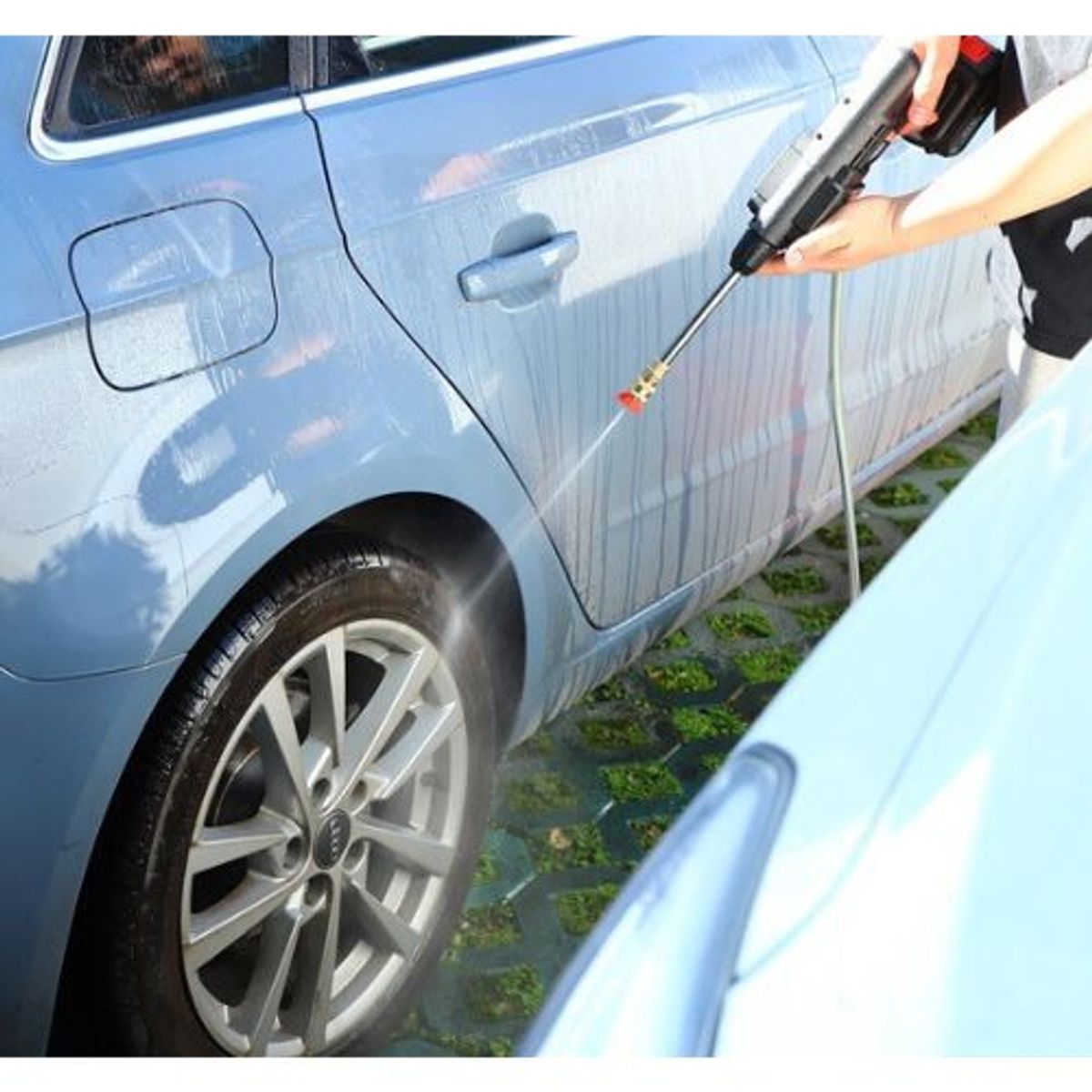 GENERICO - Hidrolavadora Portátil Recargable con bateria de 98V