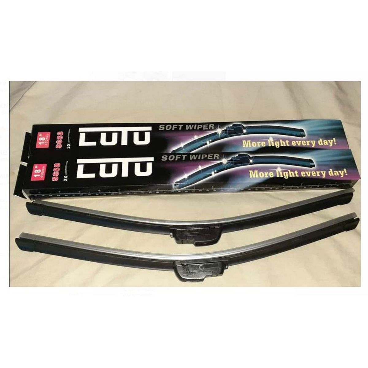 GENERICO - Plumilla Limpiaparabrisas lutu  Aero twin Multiclip 28