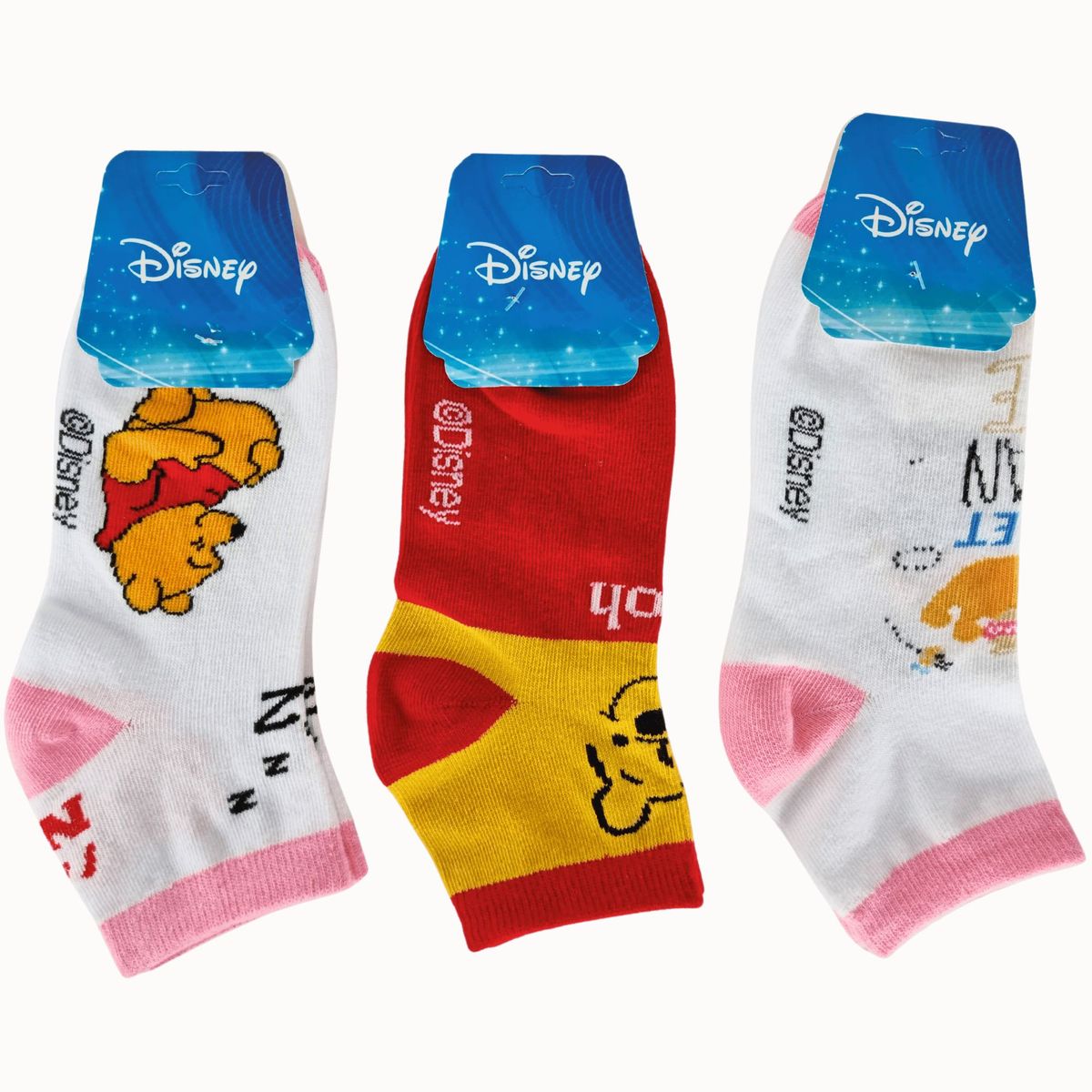 DISNEY - Pack 3 Medias Disney Talla 30 a 33 - WINNIE POOH