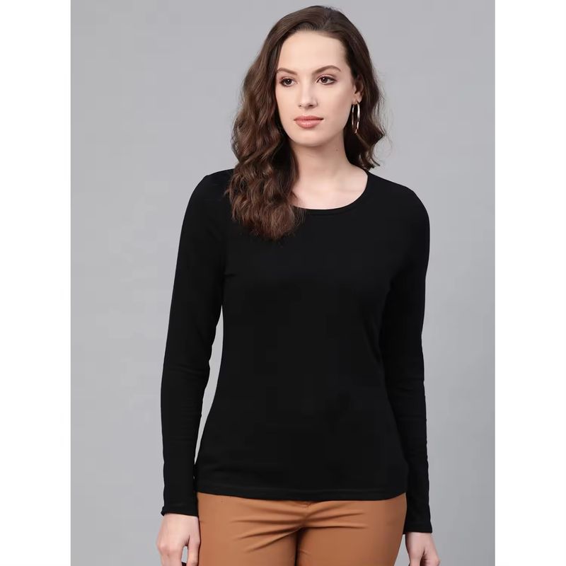 GENERICO - Polo Calentador termico para mujer Micro Polar