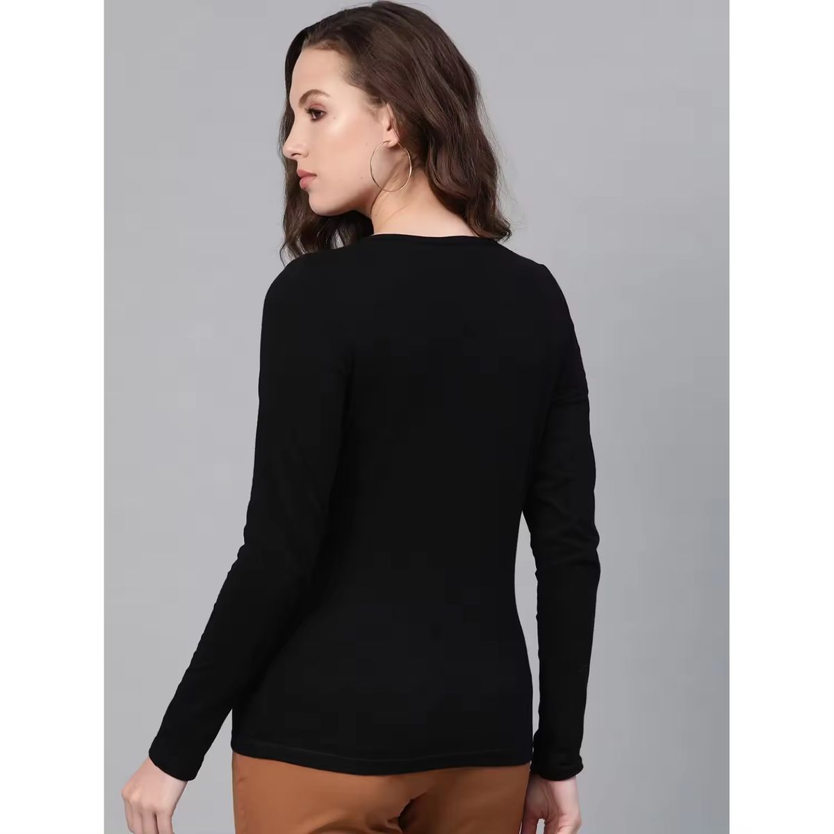 GENERICO - Polo Calentador termico para mujer Micro Polar