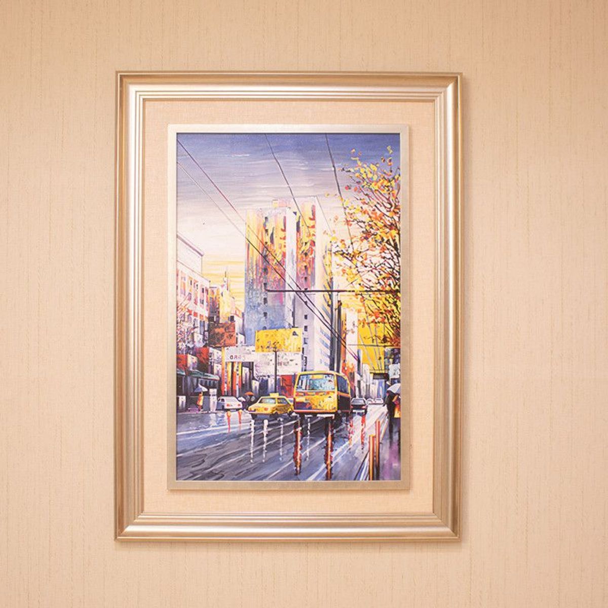 PANADECOR - Cuadro De Ciudad 57X77cm