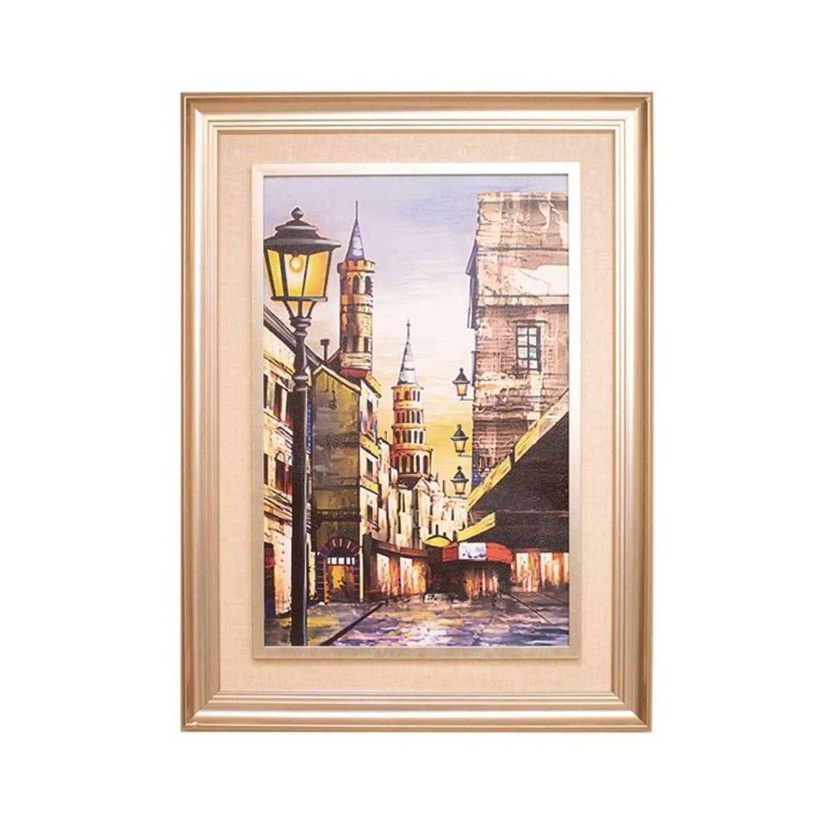 PANADECOR - Cuadro De Ciudad 57X77cm
