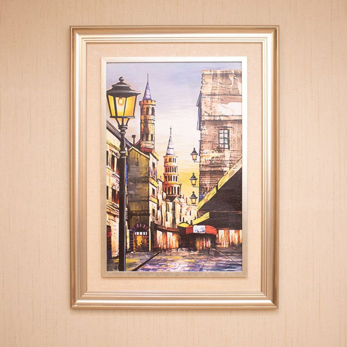 PANADECOR - Cuadro De Ciudad 57X77cm