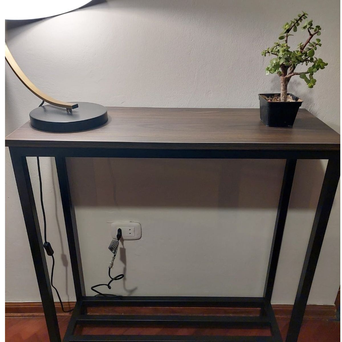 GENERICO - Recibidor color fume de dos niveles 80x30x93 alt