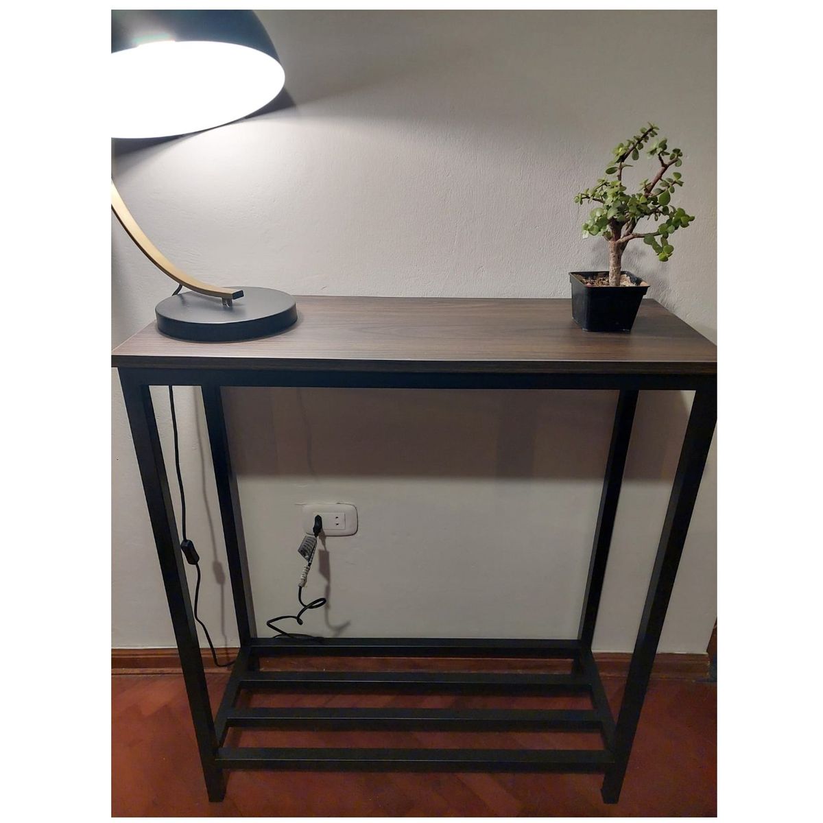 GENERICO - Recibidor color fume de dos niveles 80x30x93 alt