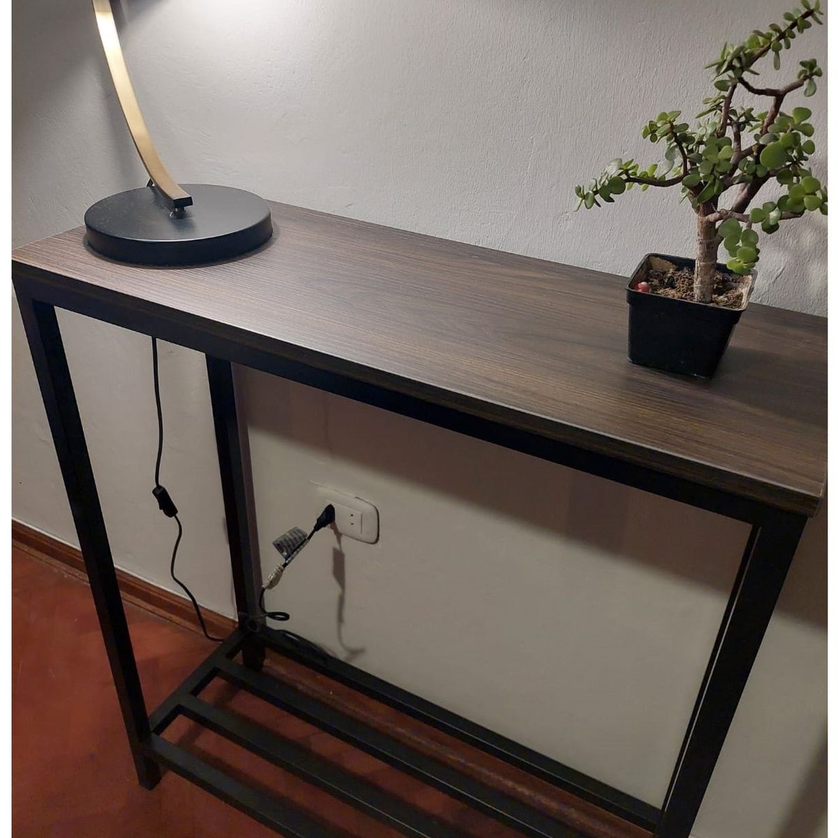 GENERICO - Recibidor color fume de dos niveles 80x30x93 alt